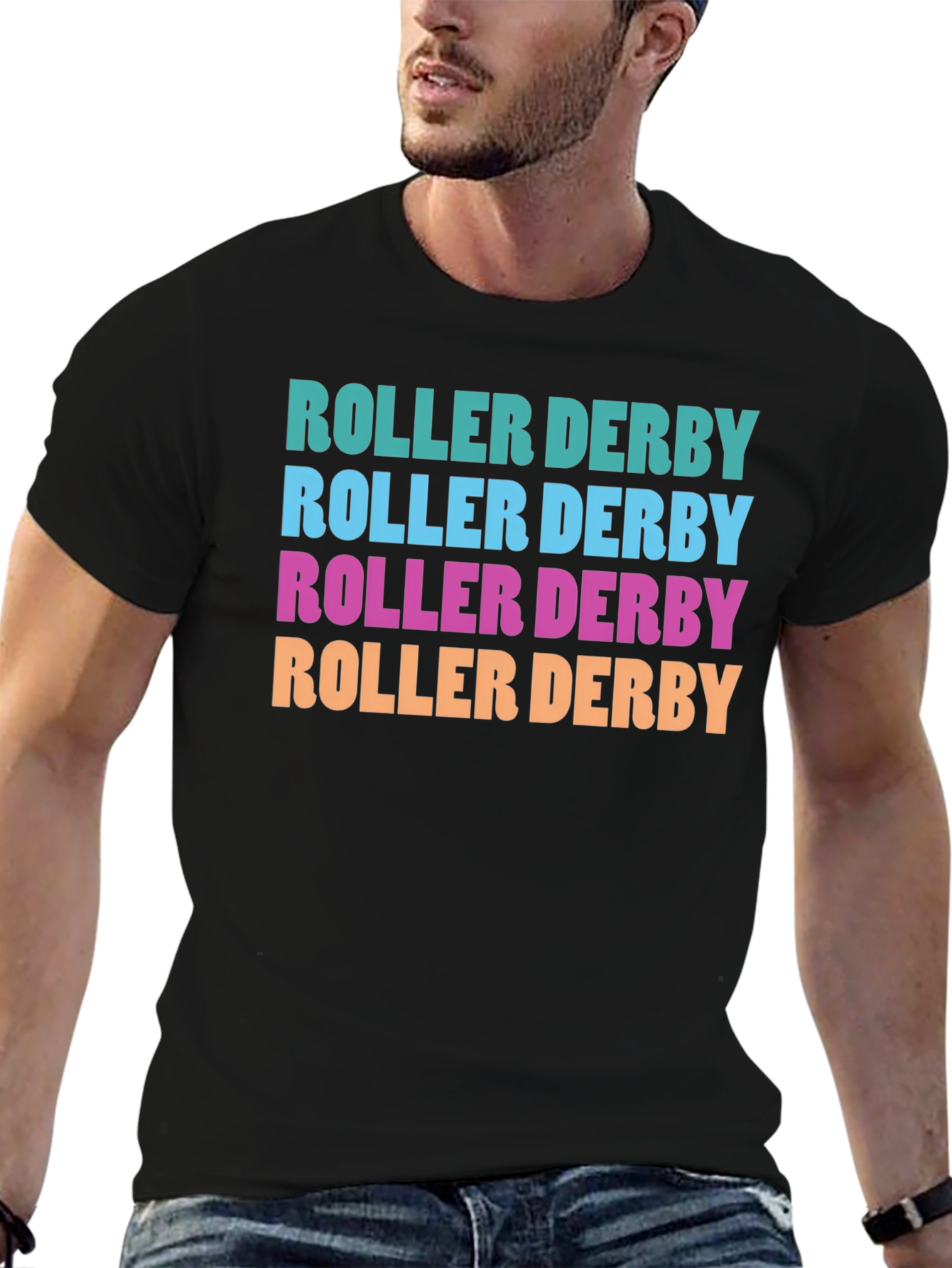 Roller Derby T-Shirt - Retro Design