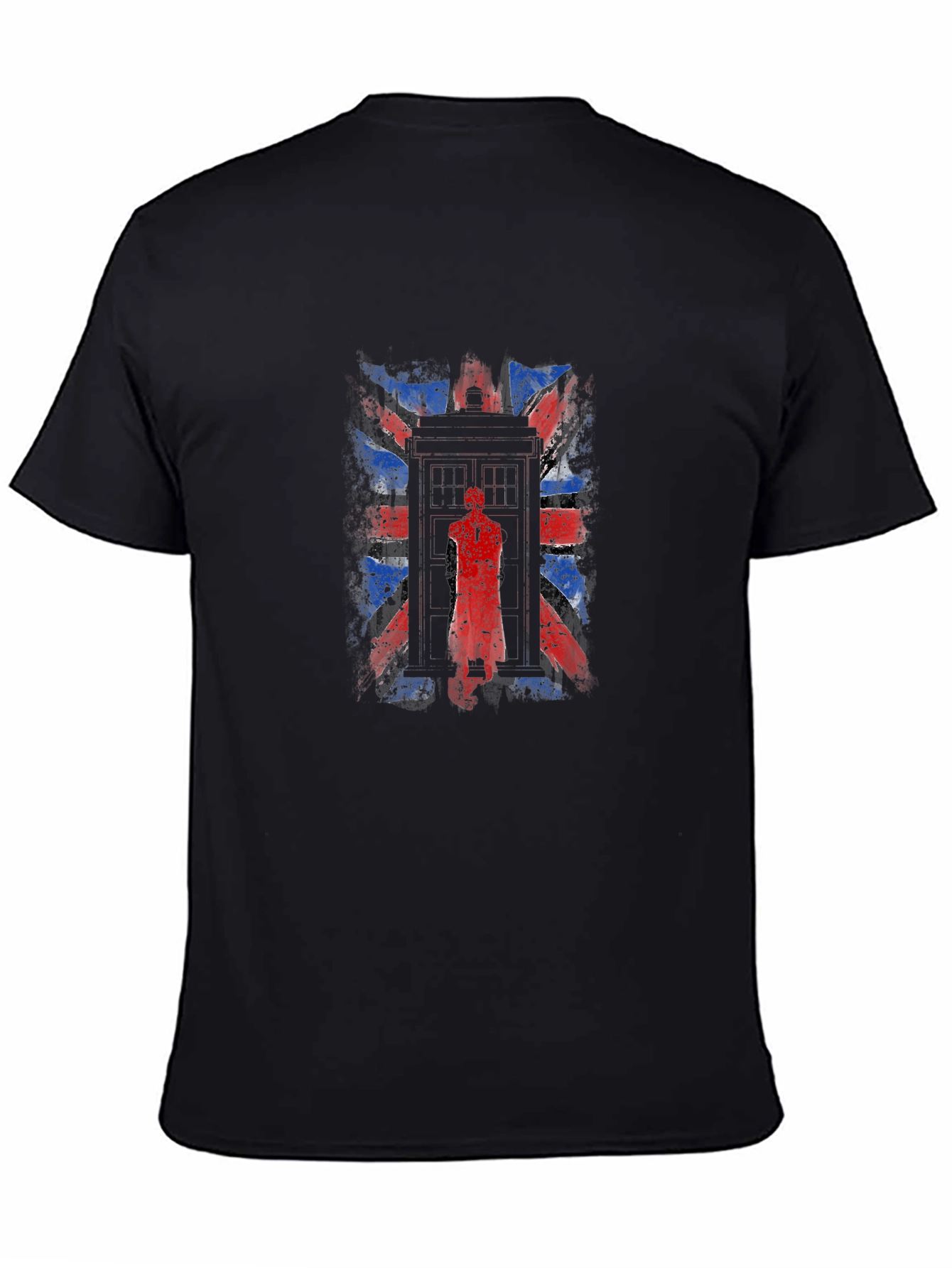 Union Jack TARDIS Graphic T-Shirt