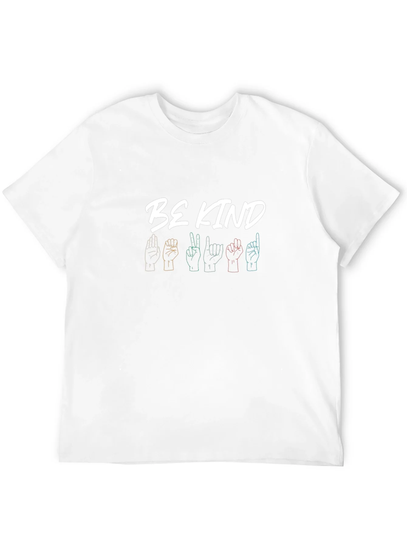 Be Kind Sign Language Graphic Tee - Unisex