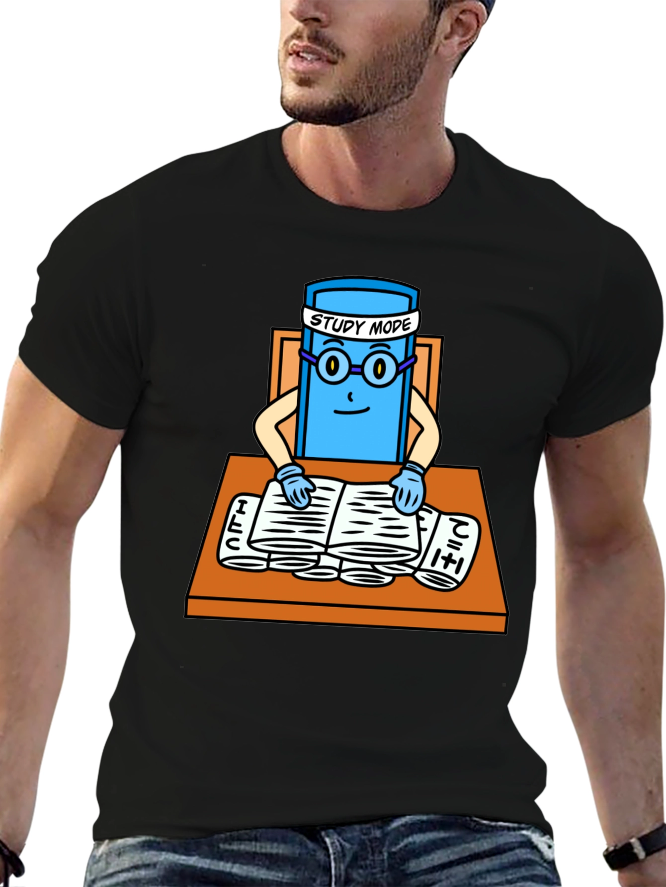 Study Mode Graphic T-Shirt