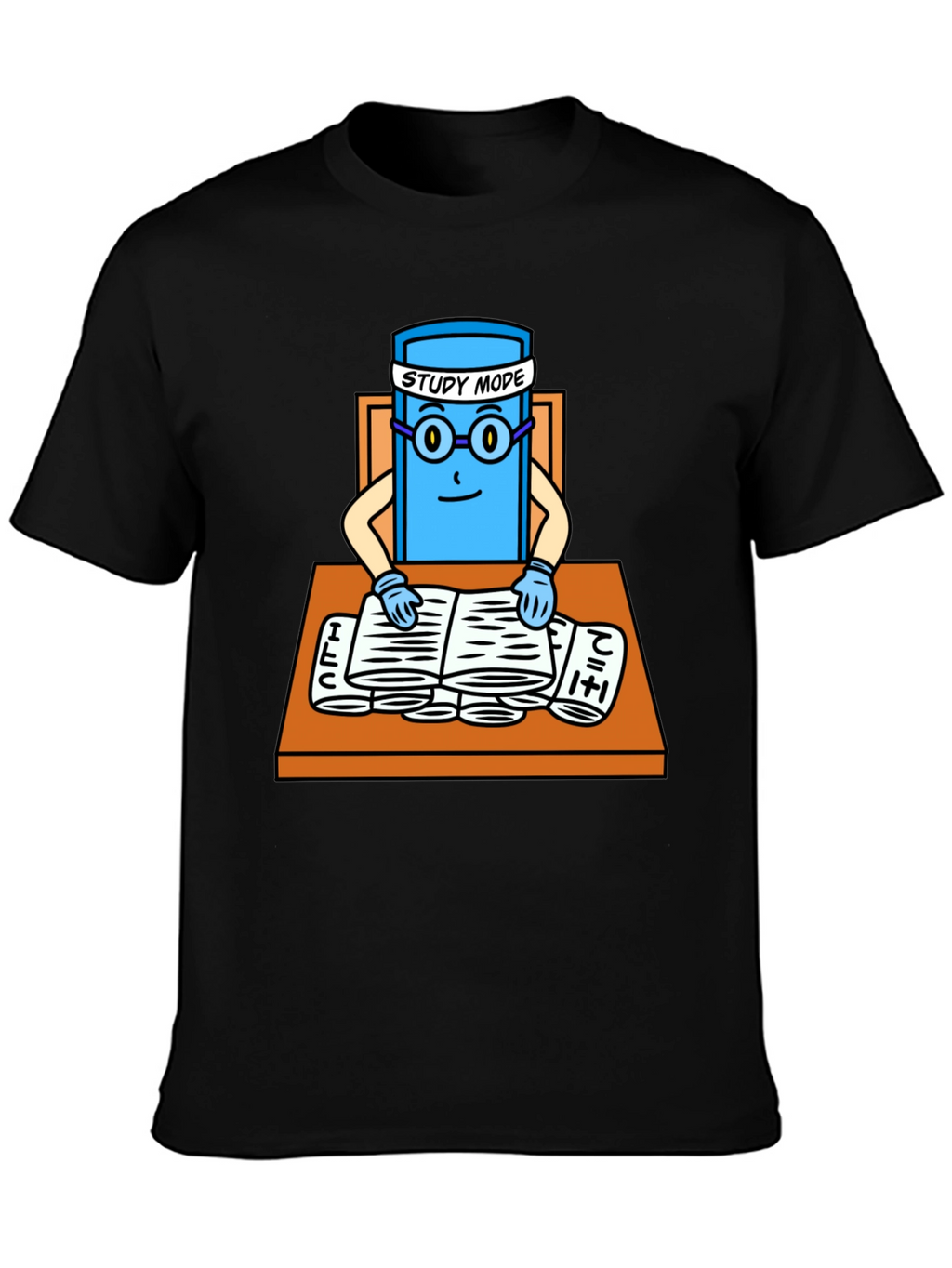 Study Mode Graphic T-Shirt