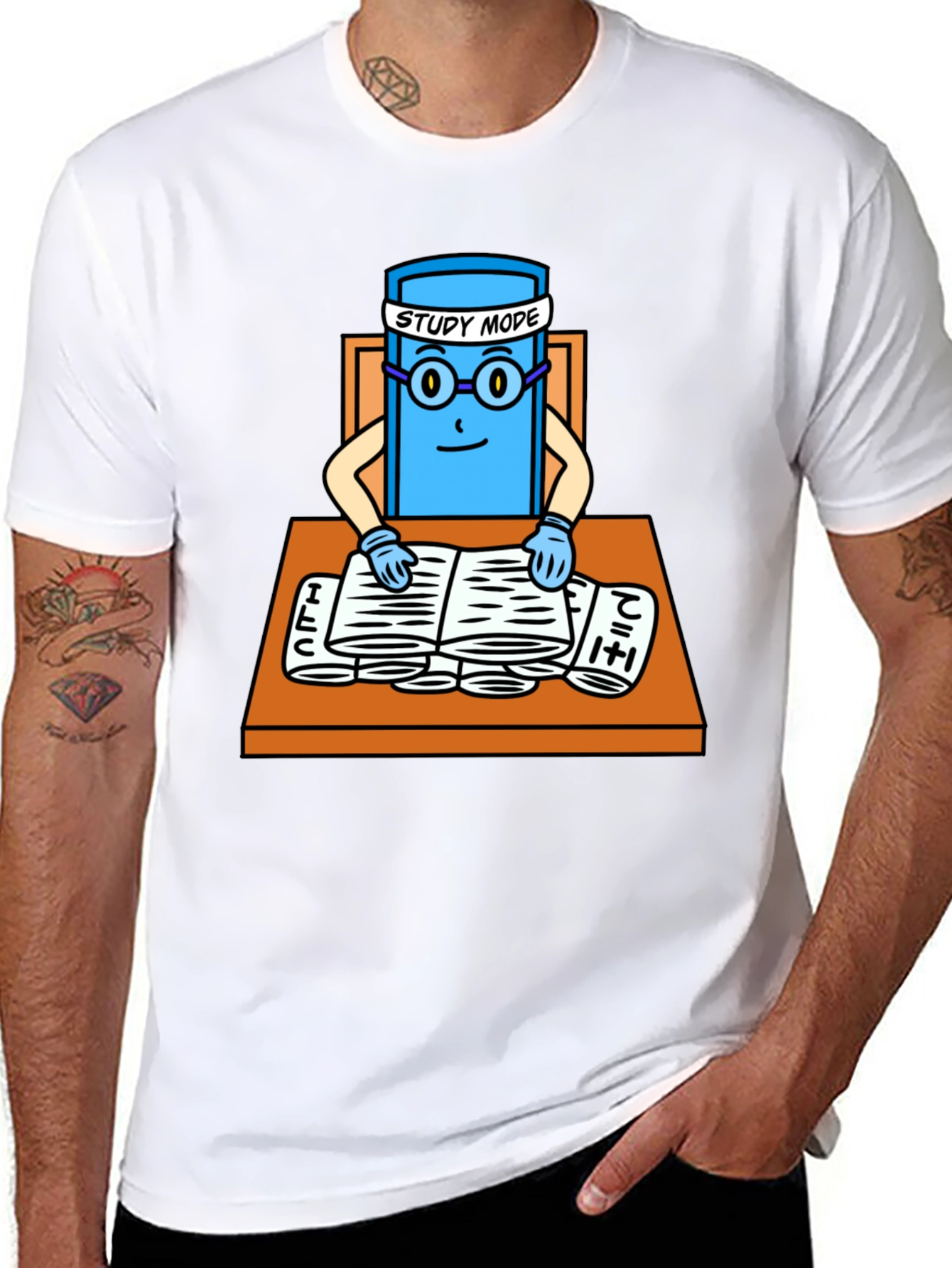 Study Mode Graphic T-Shirt