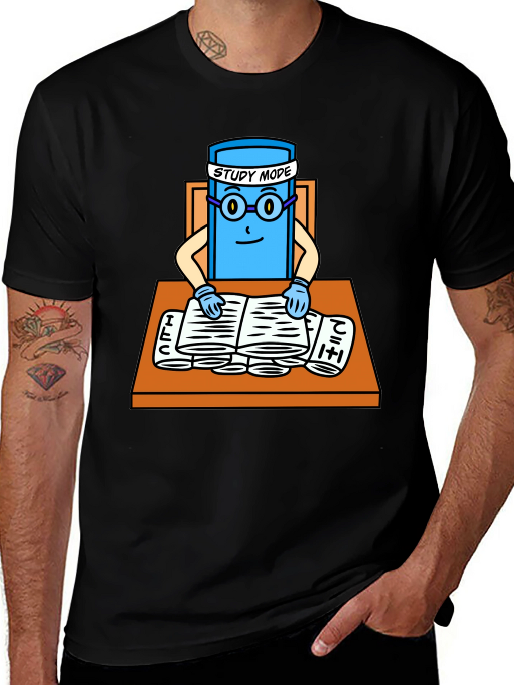 Study Mode Graphic T-Shirt