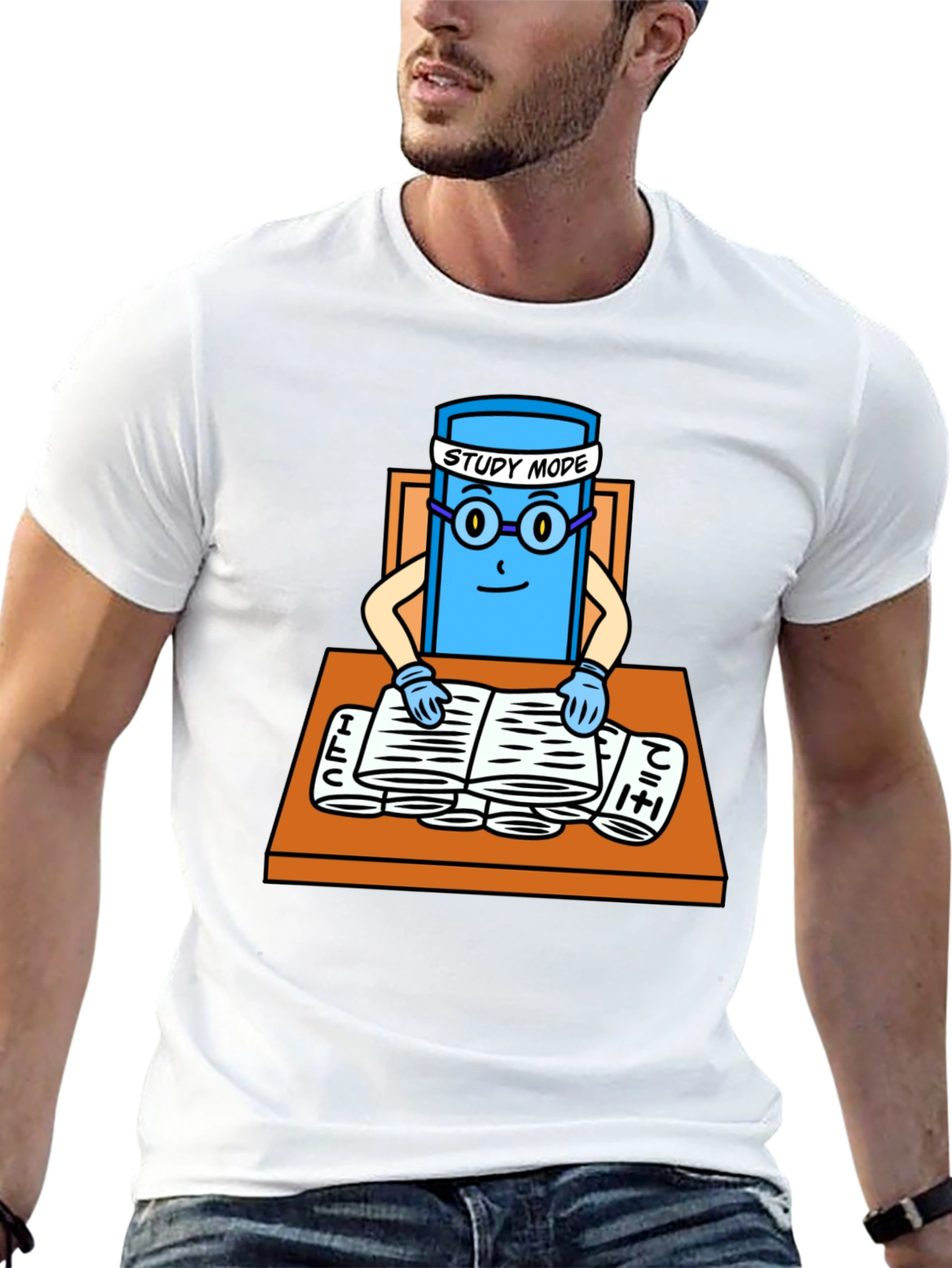 Study Mode Graphic T-Shirt