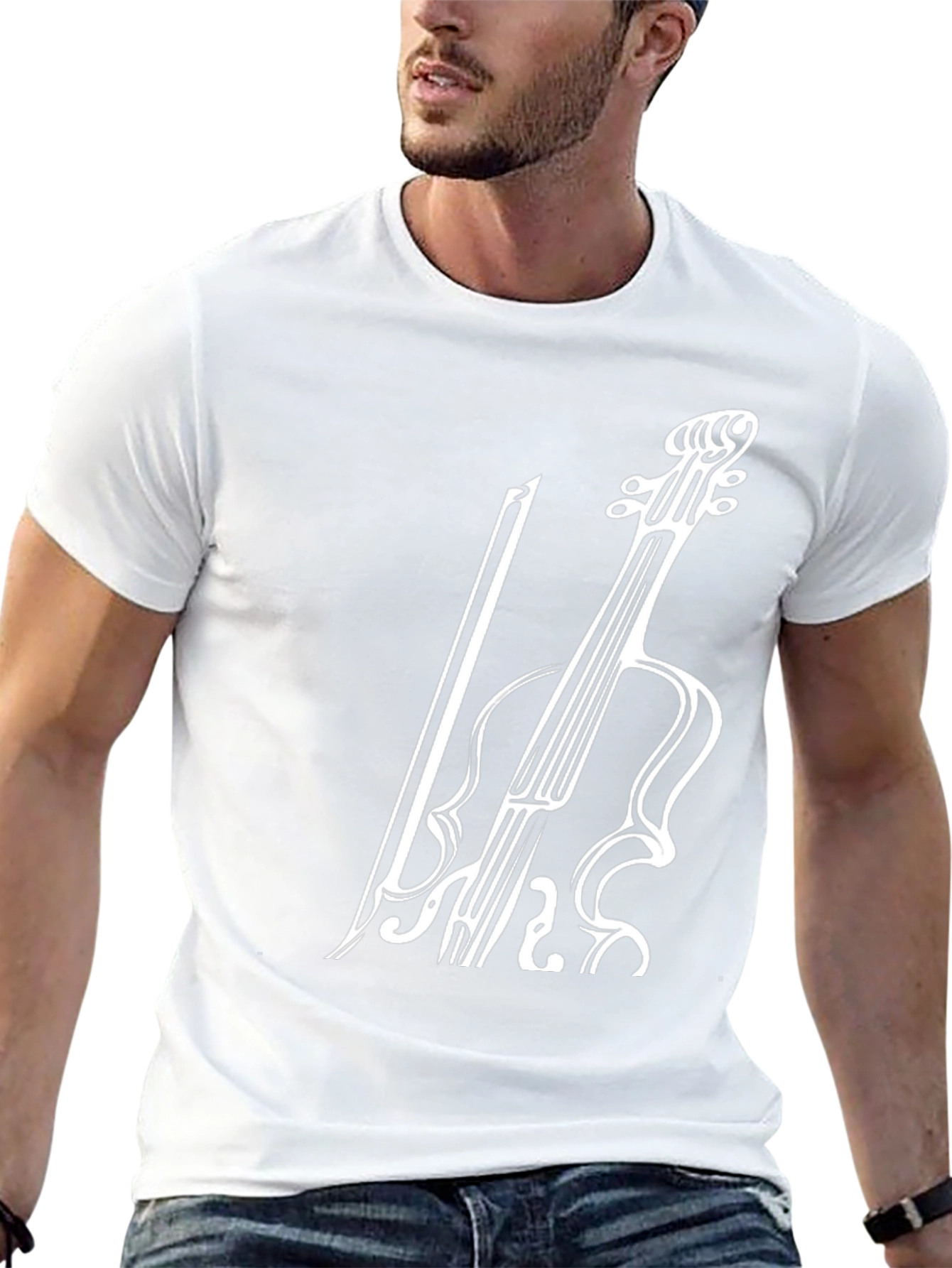 Violin Graphic Tee - Musicians Style