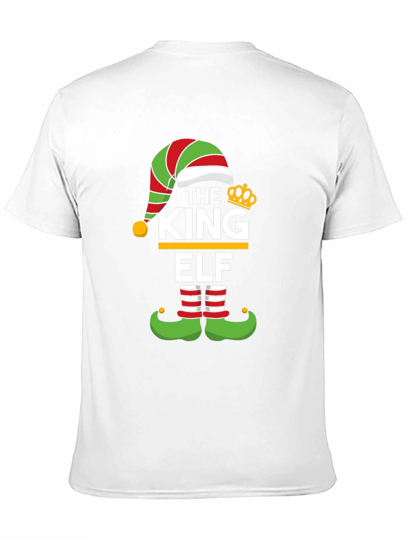 King Elf Christmas T-Shirt - Holiday Apparel