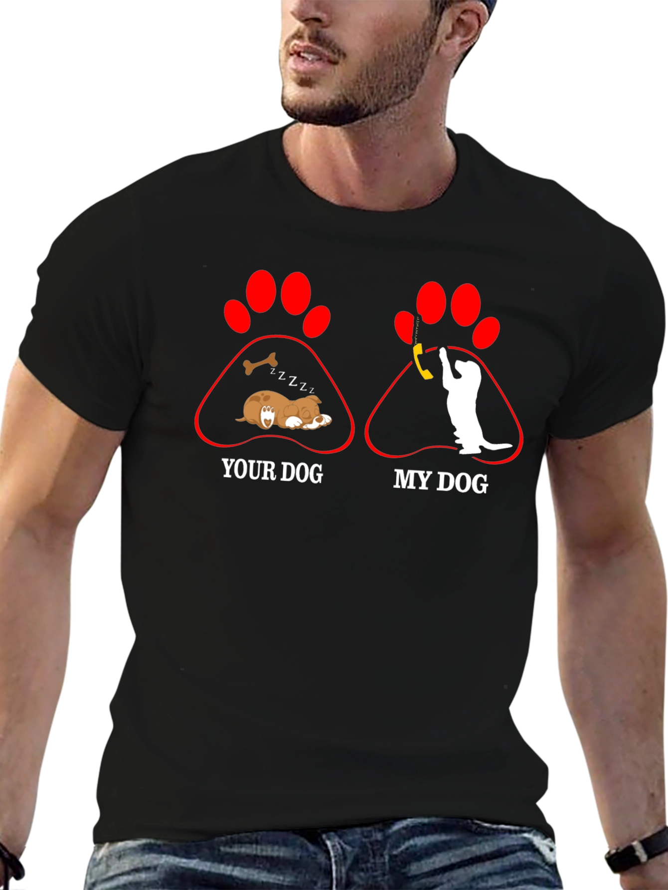 Funny Your Dog/My Dog Graphic Tee
