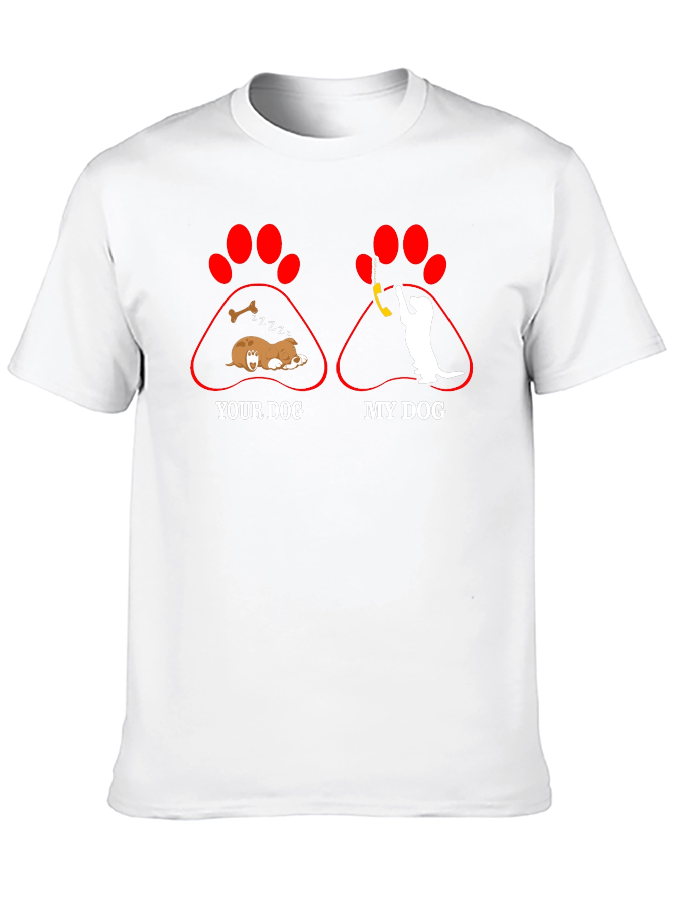 Funny Your Dog/My Dog Graphic Tee
