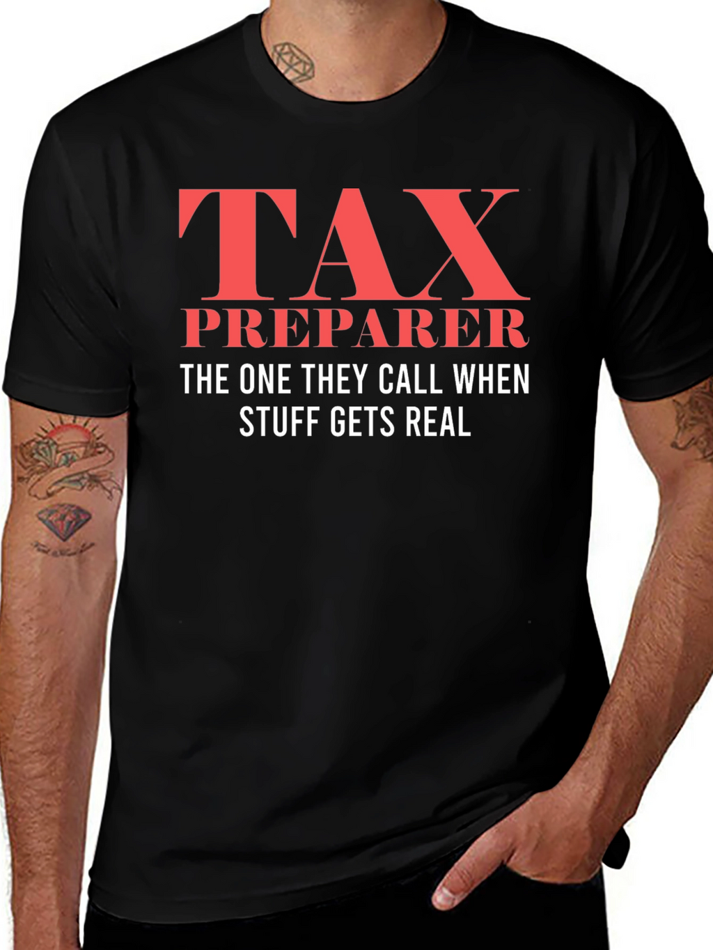Tax Preparer T-Shirt - When Things Get Real!