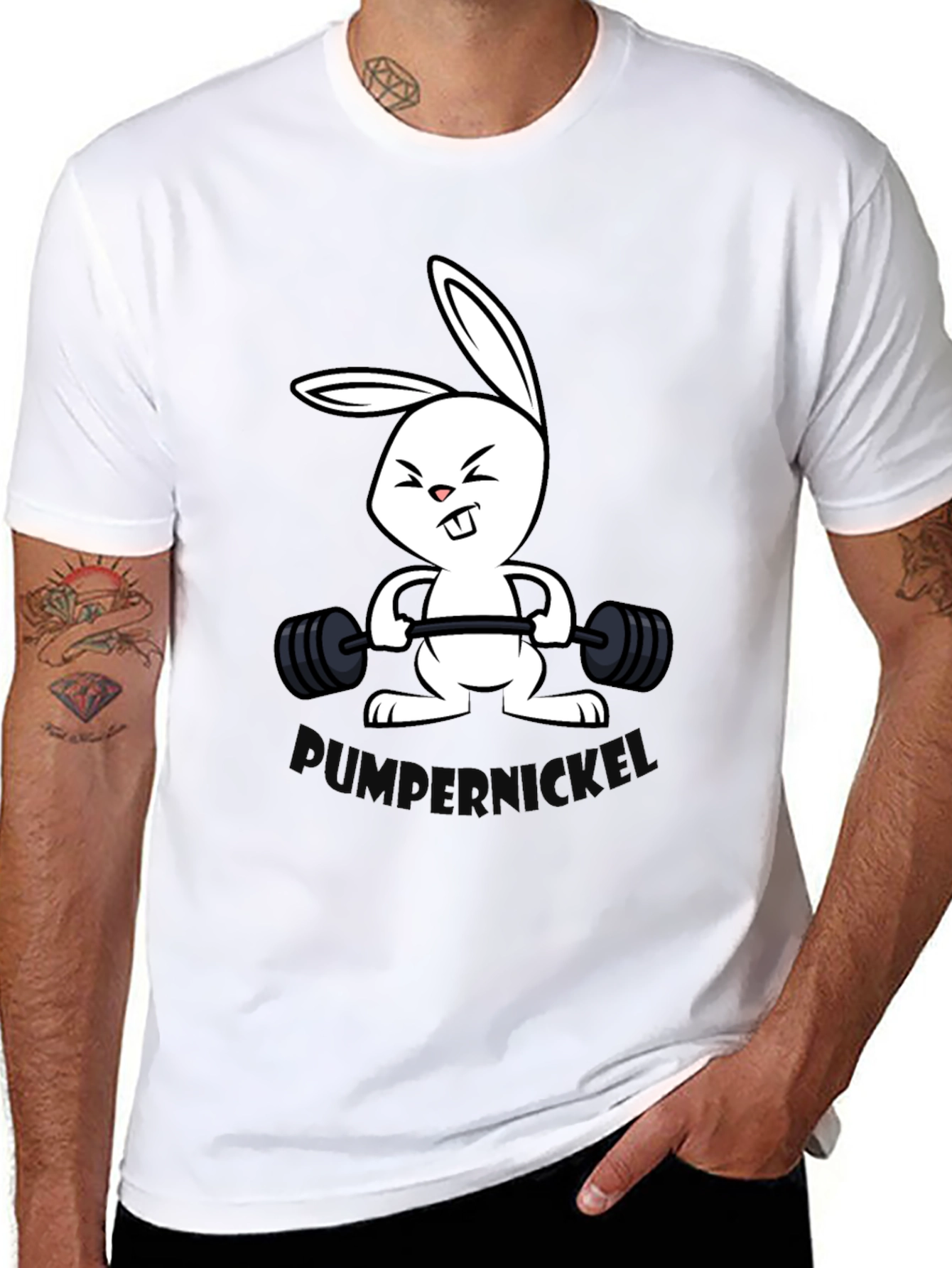 Bunny Pumper T-Shirt - Funny Gym Shirt