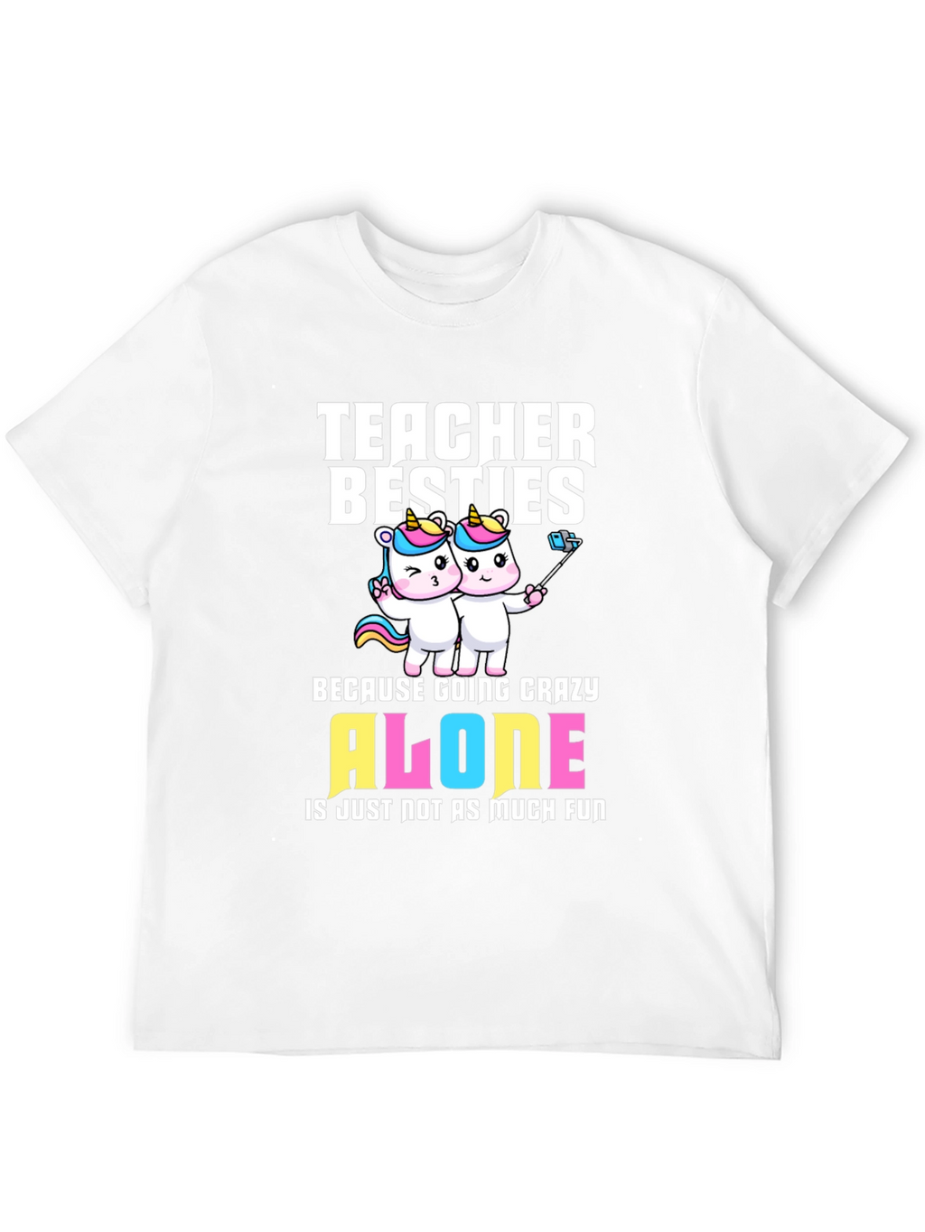 Teacher Besties Unicorn T-Shirt