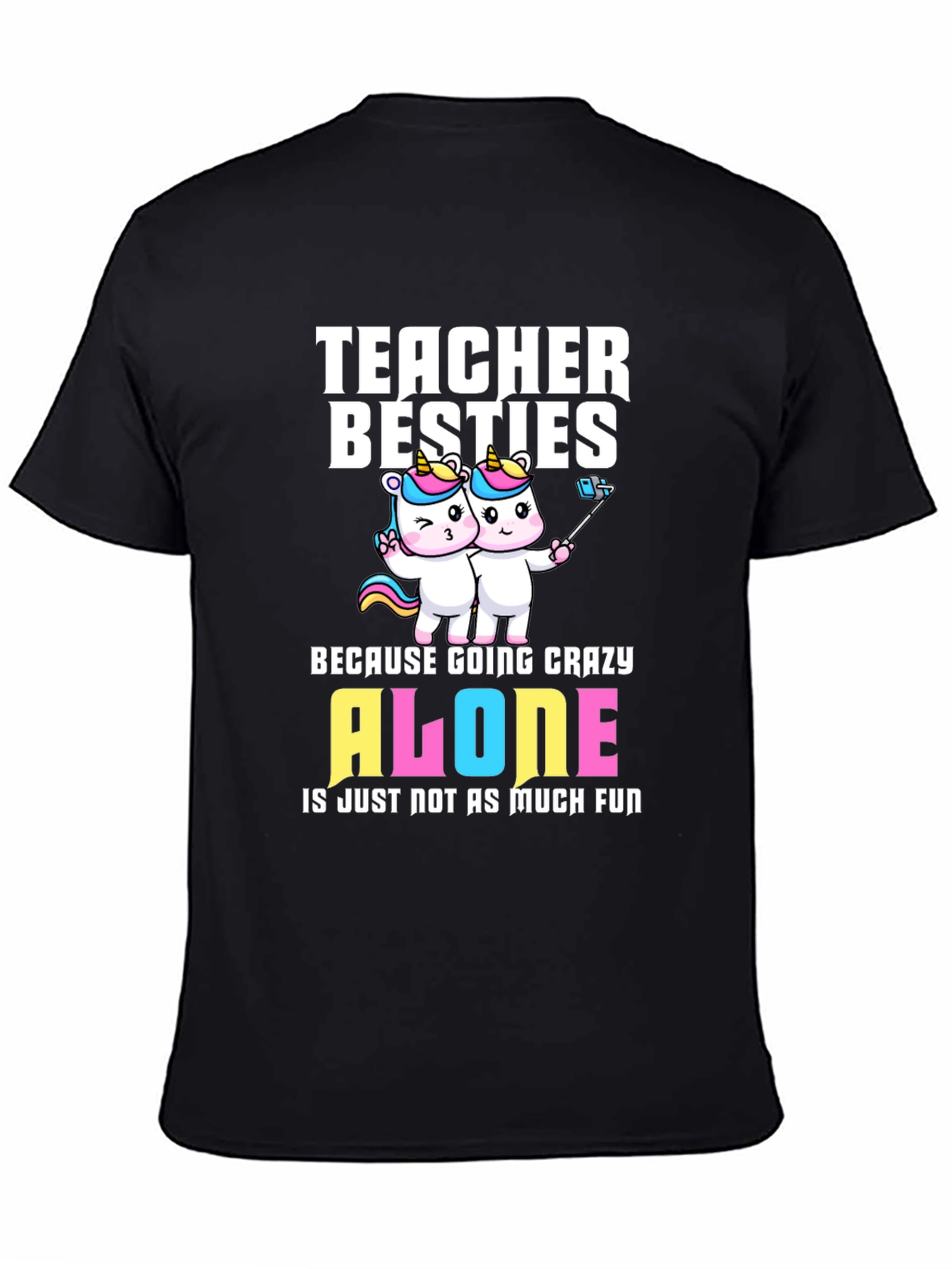Teacher Besties Unicorn T-Shirt