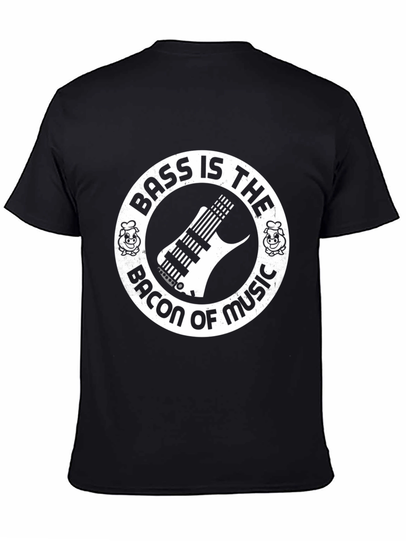Bass is the Bacon of Music T-Shirt - Funny Musician Tee