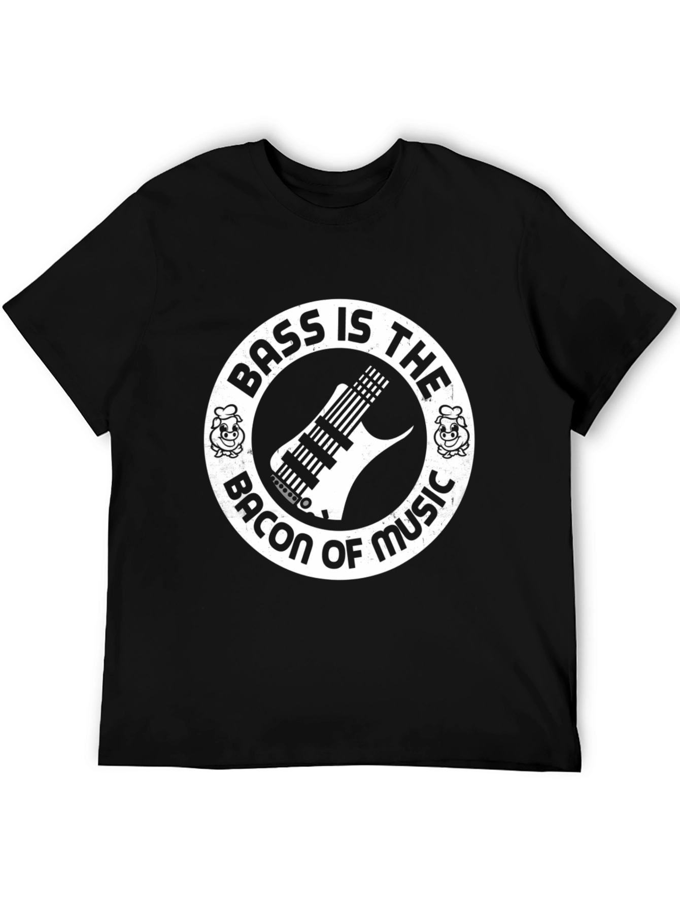 Bass is the Bacon of Music T-Shirt - Funny Musician Tee