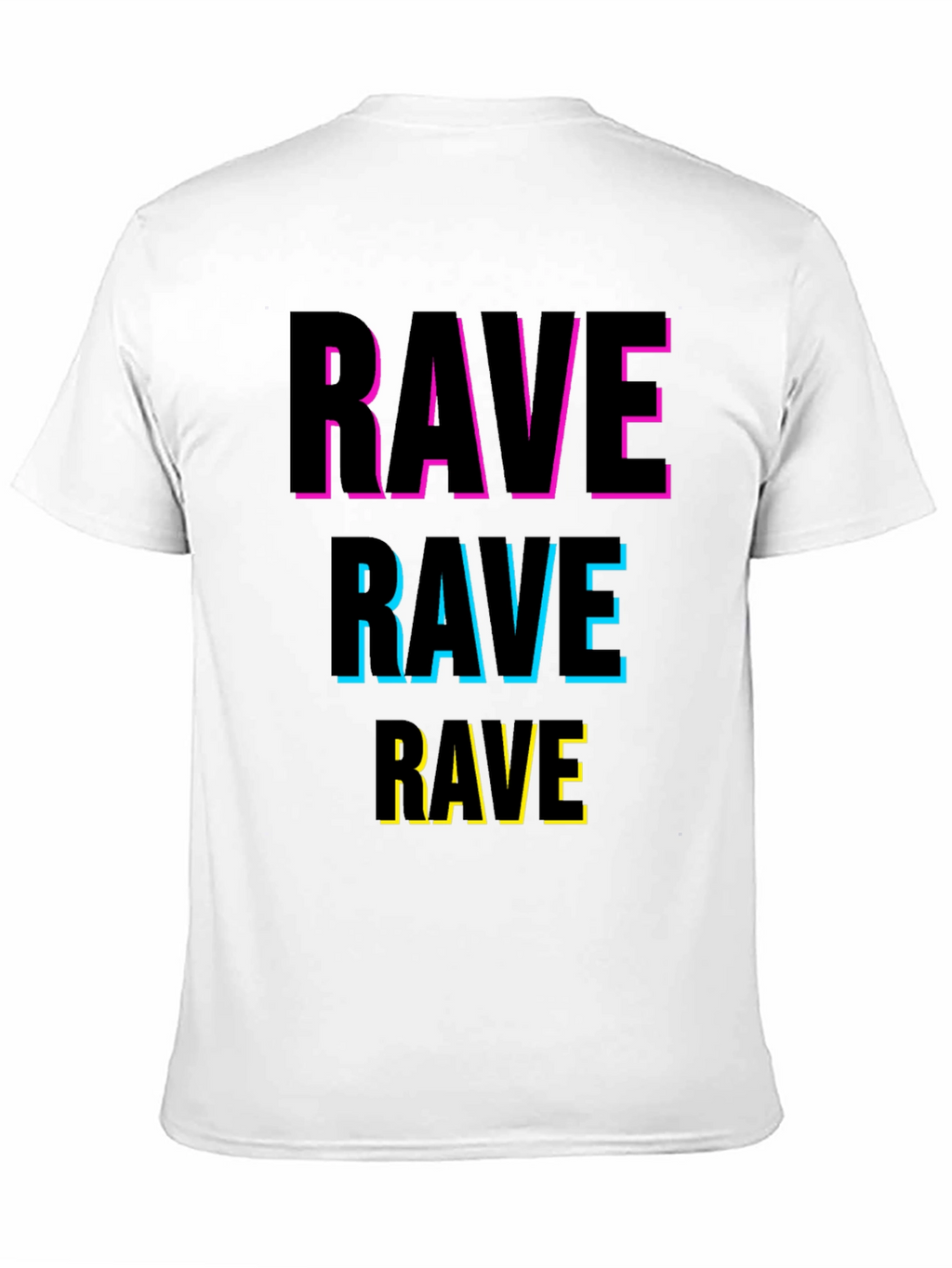 Rave Graphic Tee - Bold Party T-Shirt