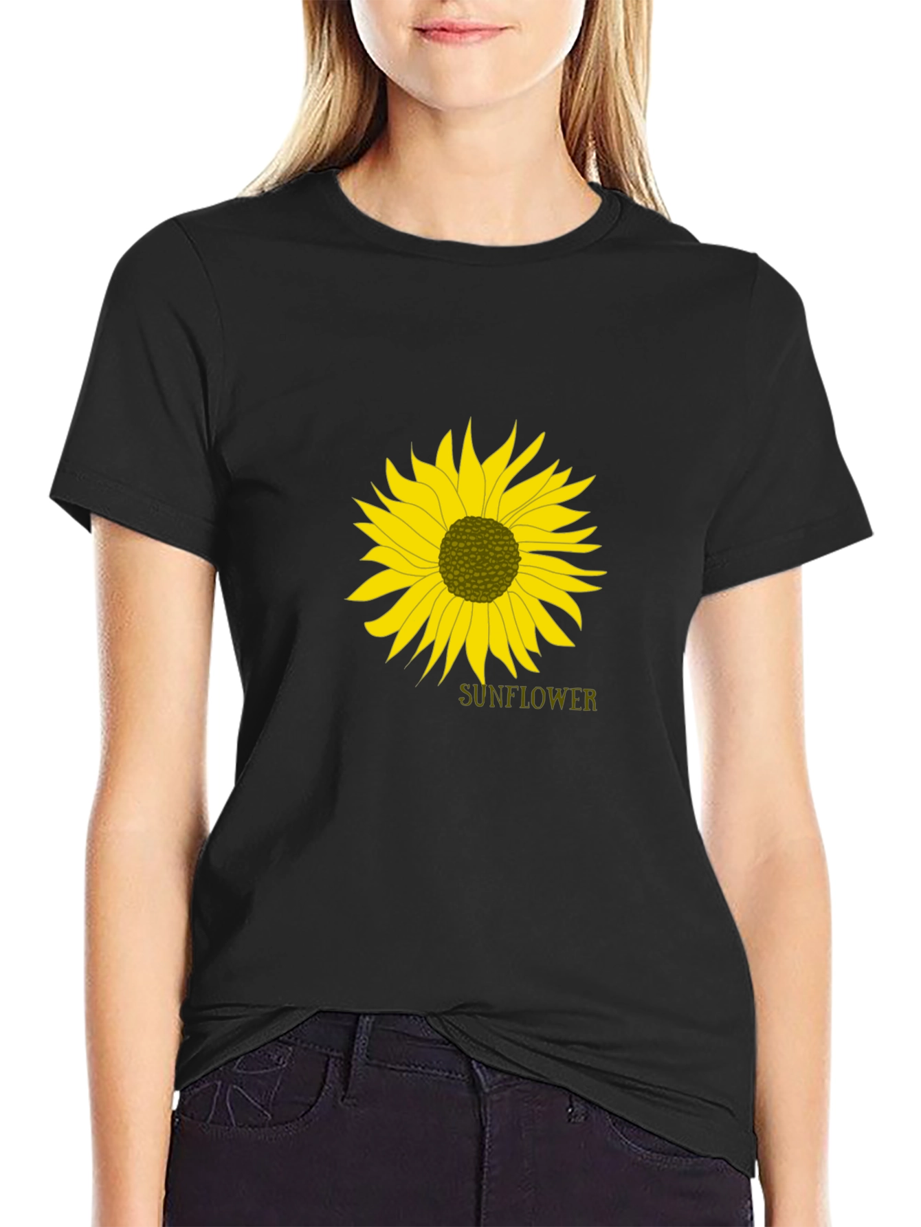 Sunflower Graphic Print Tee