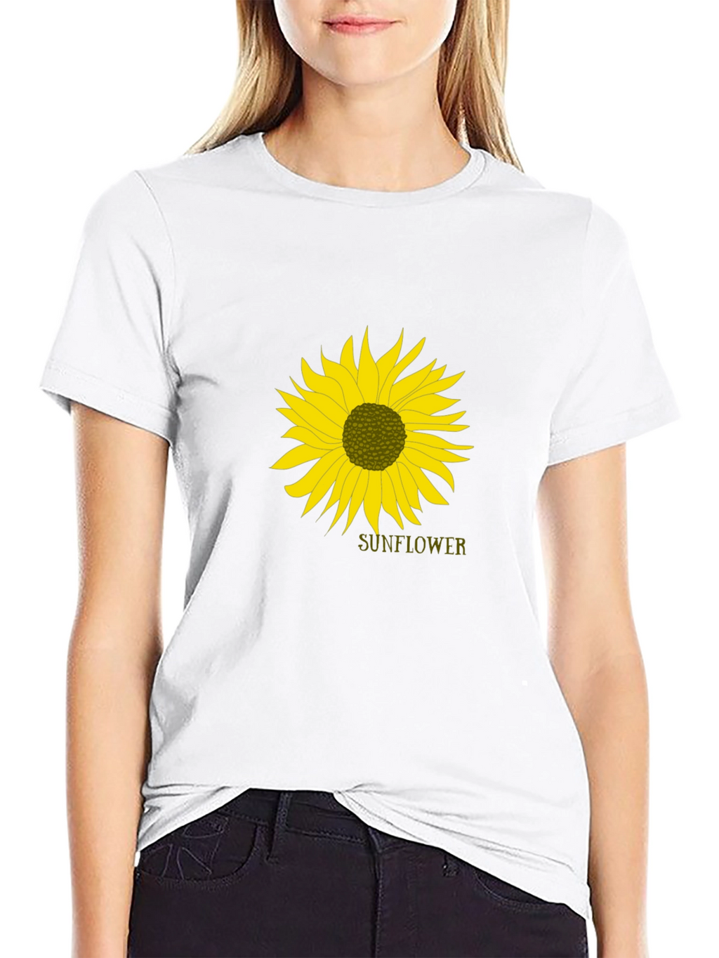 Sunflower Graphic Print Tee