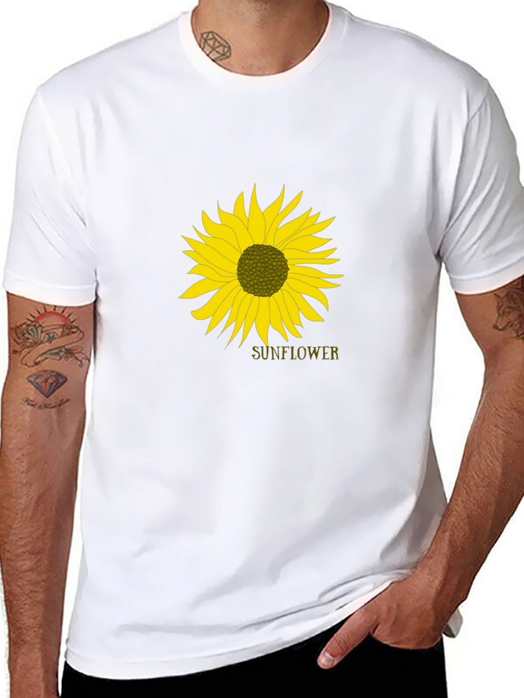 Sunflower Graphic Print Tee