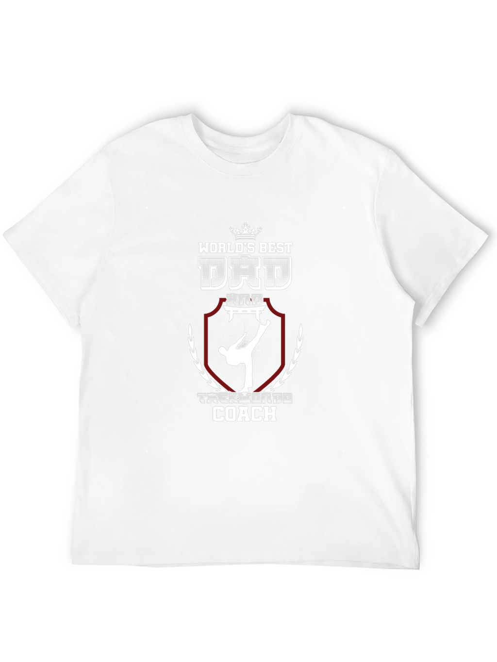 Worlds Best Dad Taekwondo Coach T-Shirt