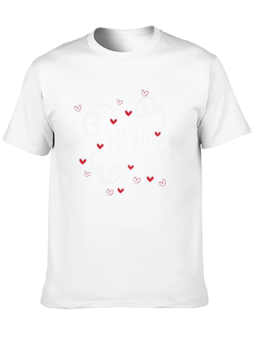 Love Graphic Tee - Black Casual T-Shirt