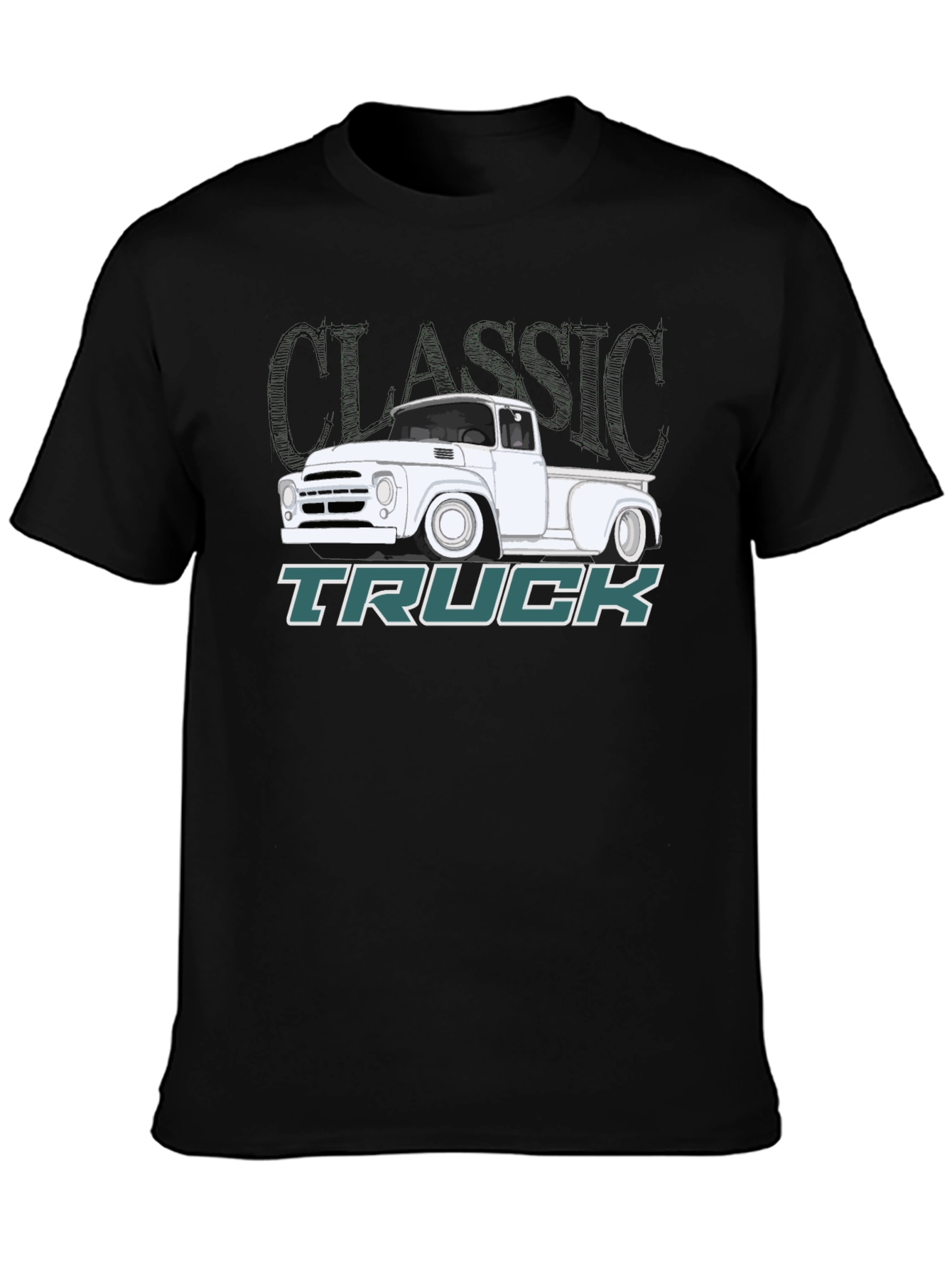 Vintage Truck Graphic Tee - Classic Car T-Shirt