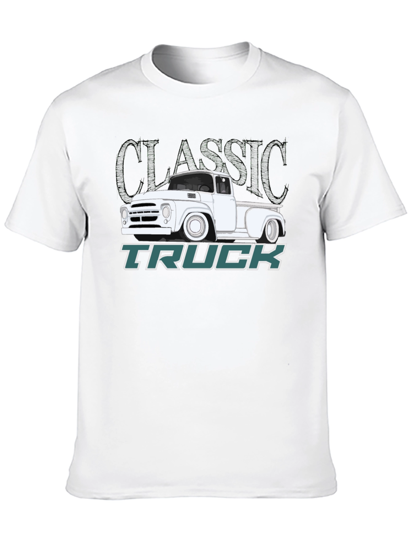 Vintage Truck Graphic Tee - Classic Car T-Shirt