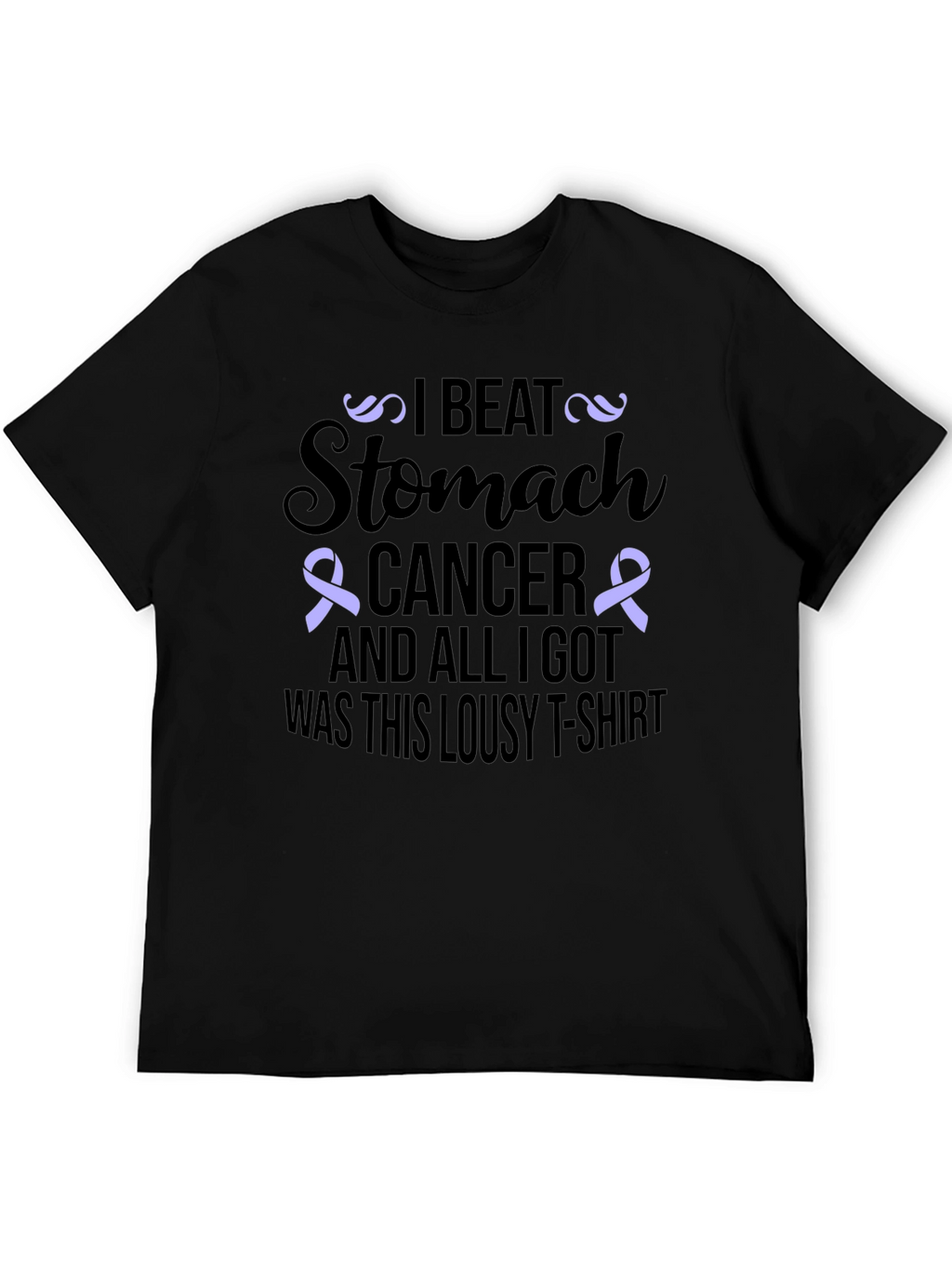 Stomach Cancer Awareness T-Shirt: I Beat Stomach Cancer