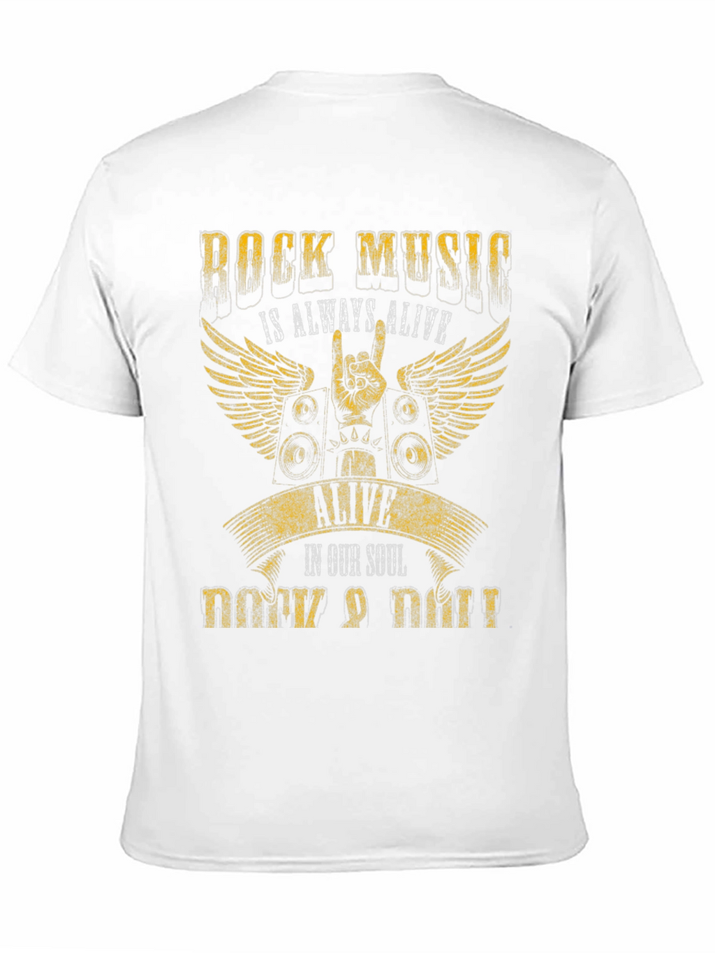 Rock Music T-Shirt - Always Alive in Our Soul