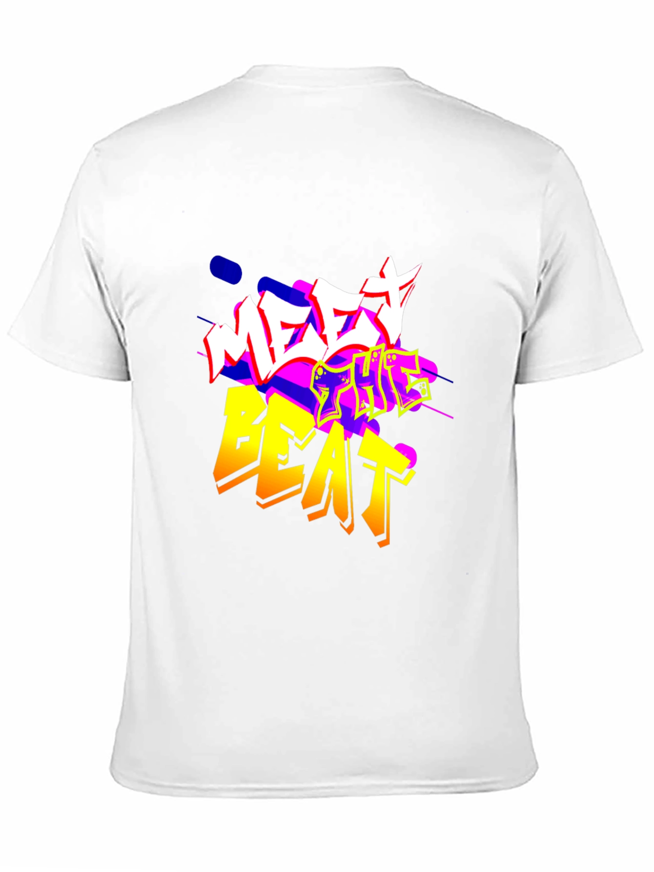 Meet The Beat Black Graphic Tee