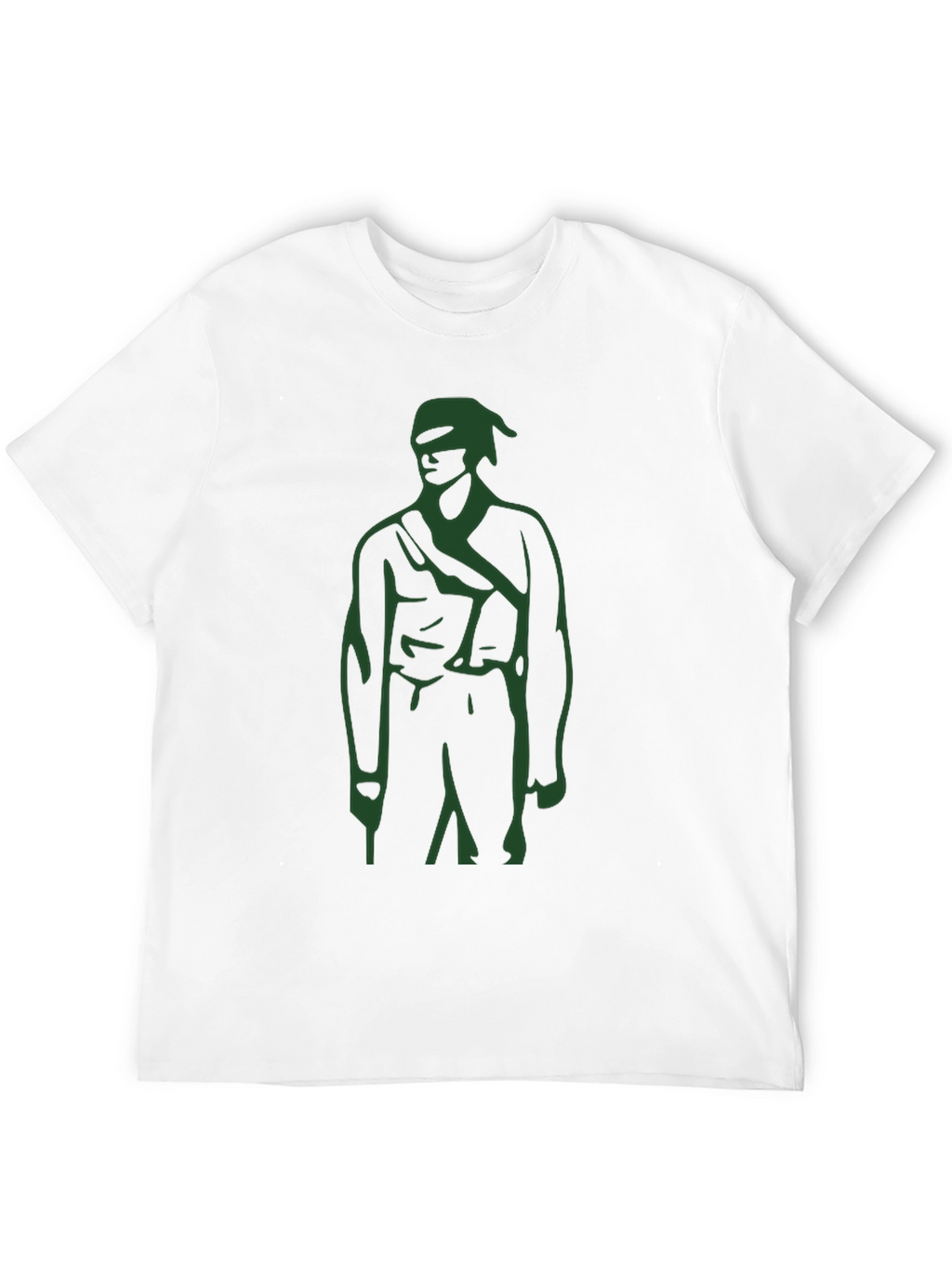Graphic Tee: Retro Soldier Design