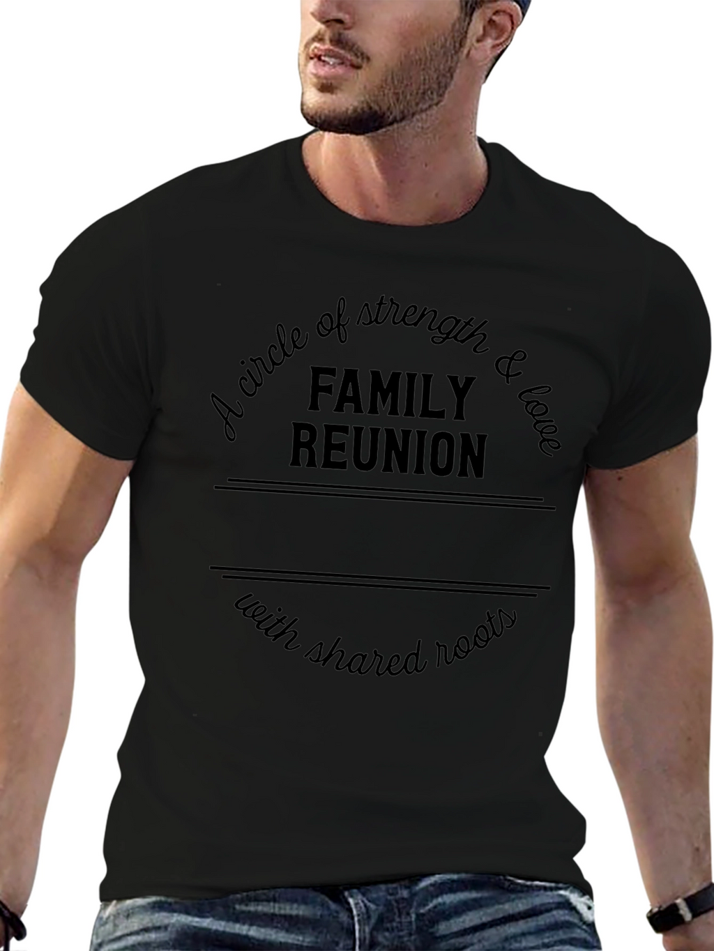 Family Reunion Strength & Love Graphic T-Shirt