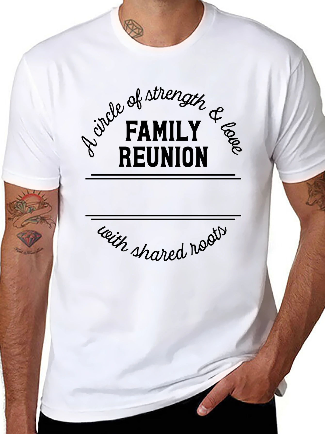 Family Reunion Strength & Love Graphic T-Shirt