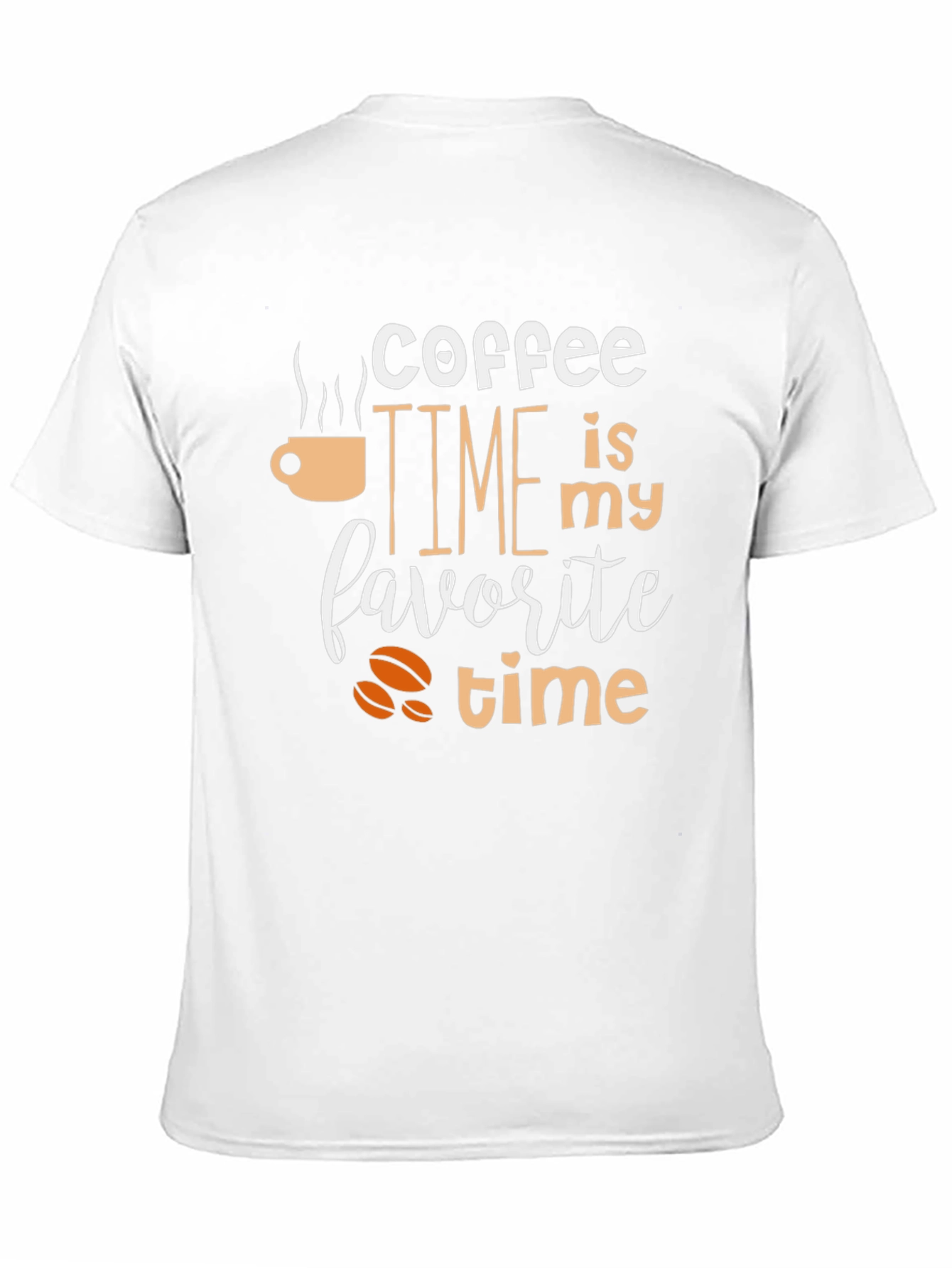 Coffee Time T-Shirt - Black Graphic Tee