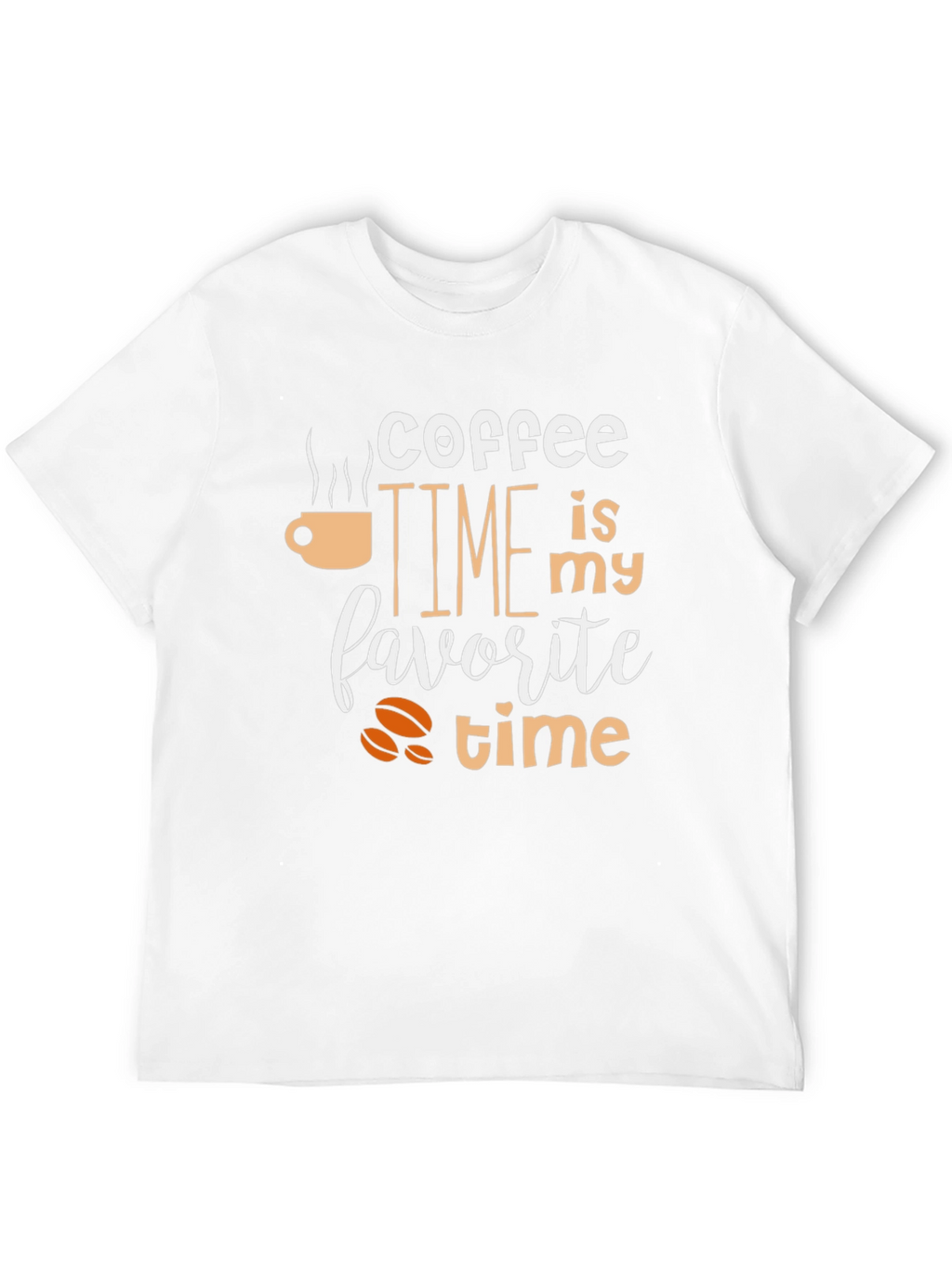Coffee Time T-Shirt - Black Graphic Tee