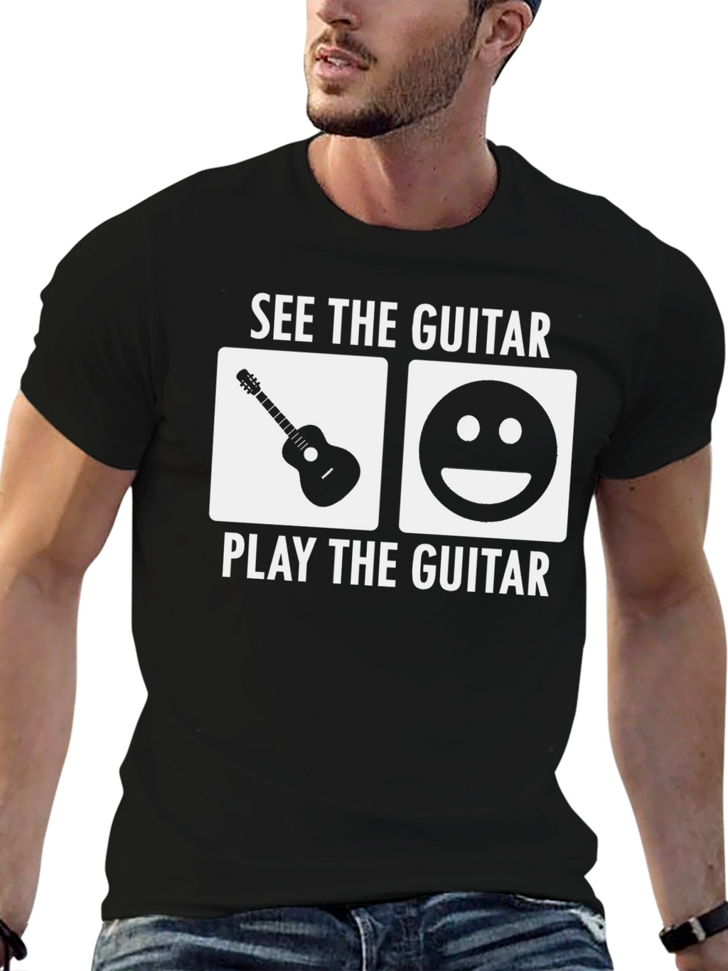See The Guitar Play The Guitar T-Shirt