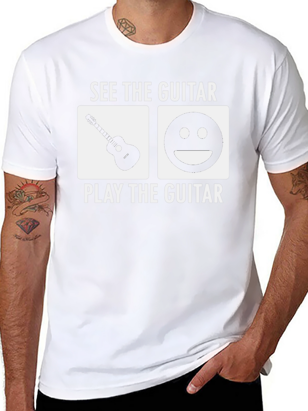 See The Guitar Play The Guitar T-Shirt