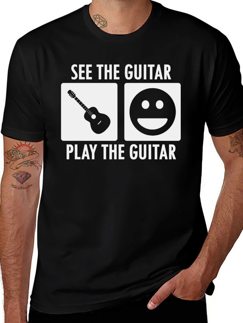 See The Guitar Play The Guitar T-Shirt