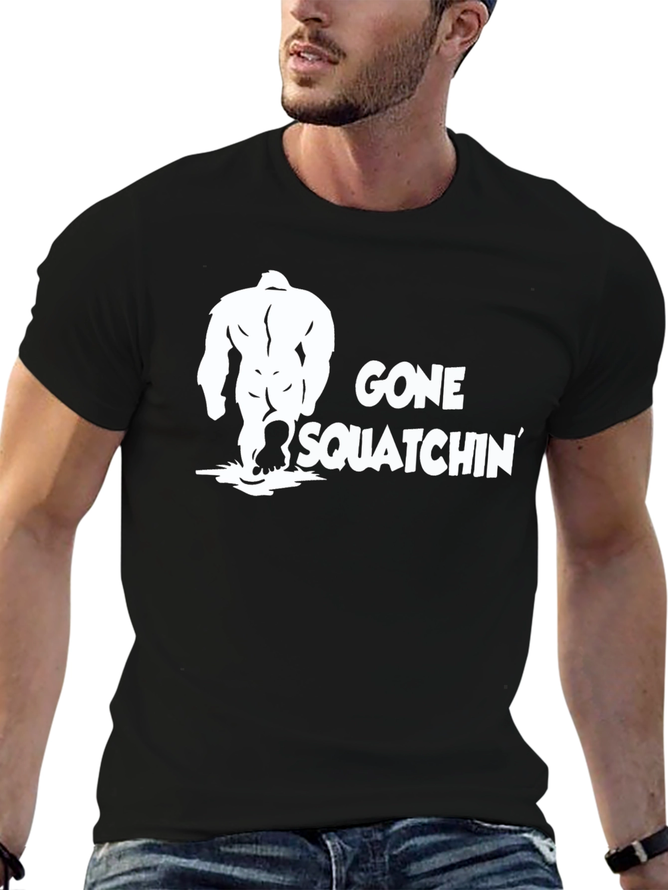 Gone Squatchin T-Shirt - Bigfoot Adventure