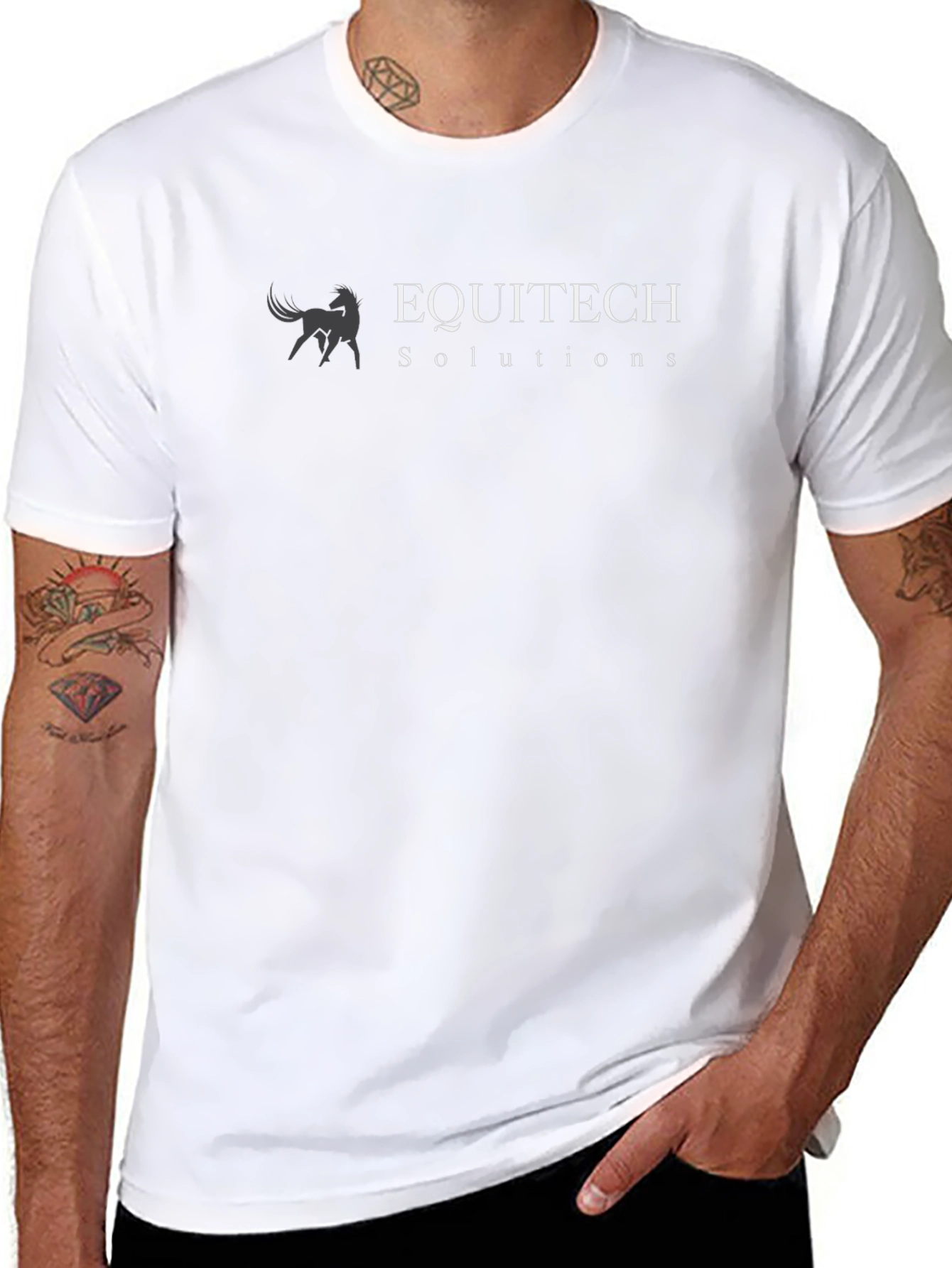 EQUI-TECH Solutions Black T-Shirt