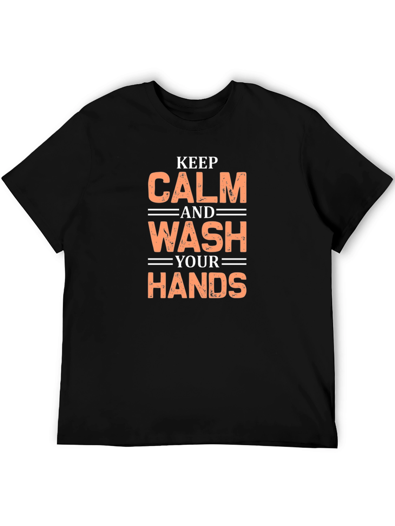 Keep Calm and Wash Your Hands Graphic Tee