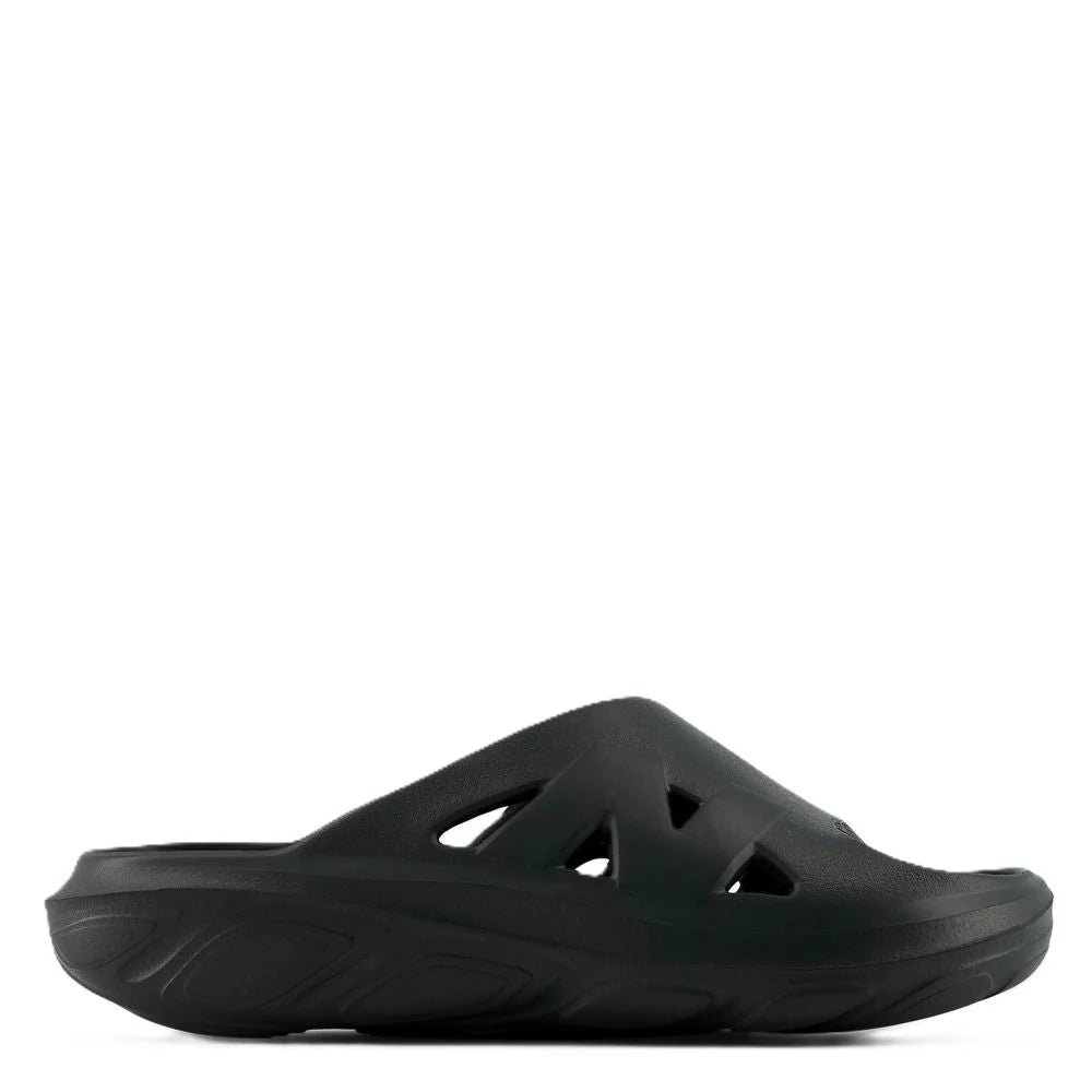 New Balance Fresh Foam RCVRY Slide in Phantom with Parchment