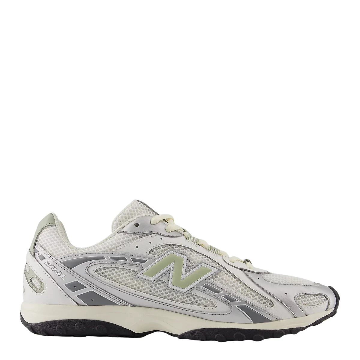 New Balance Women's 204L in Silver Metallic with Garter Snake