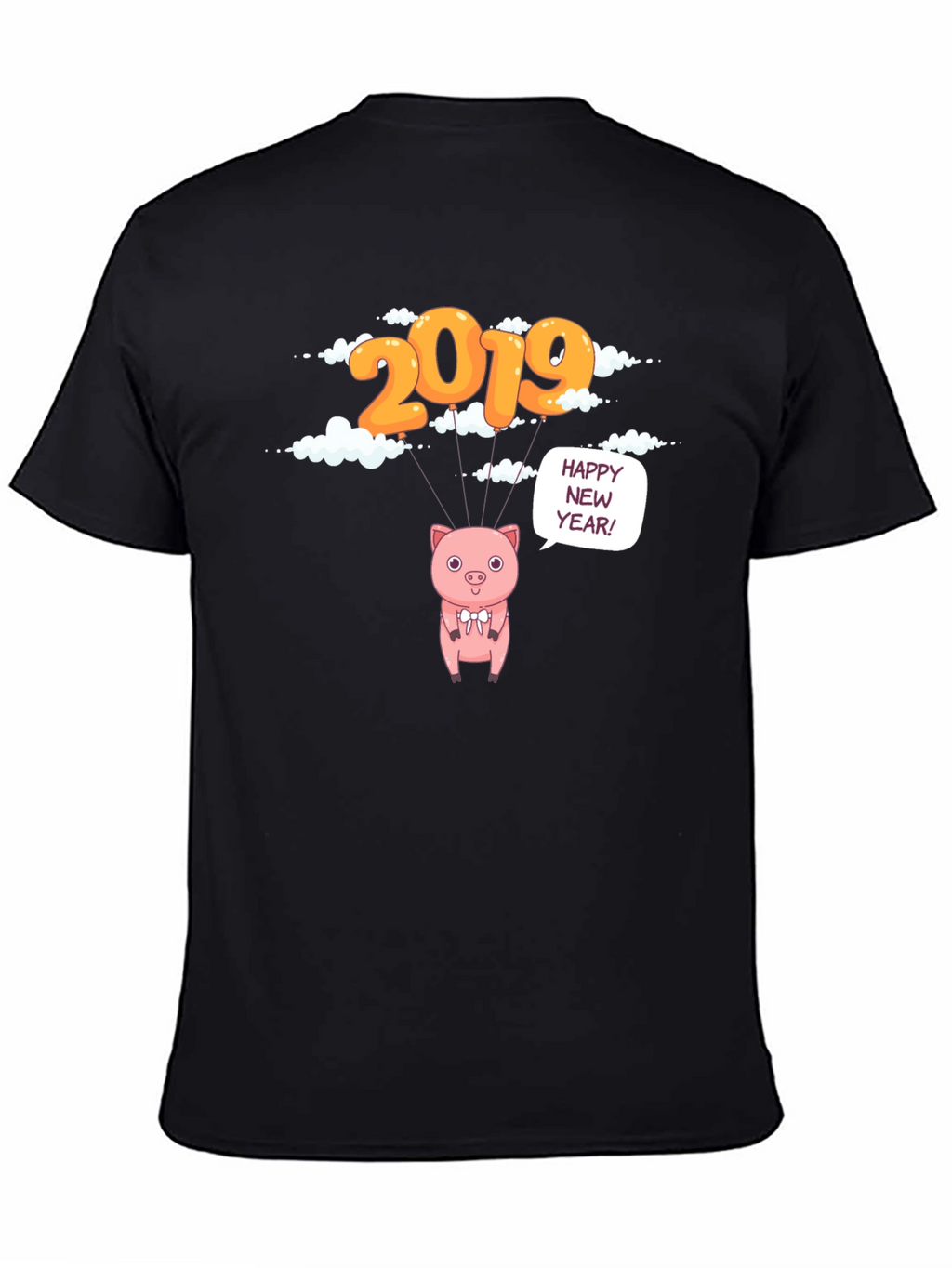 2019 Pig Happy New Year T-Shirt
