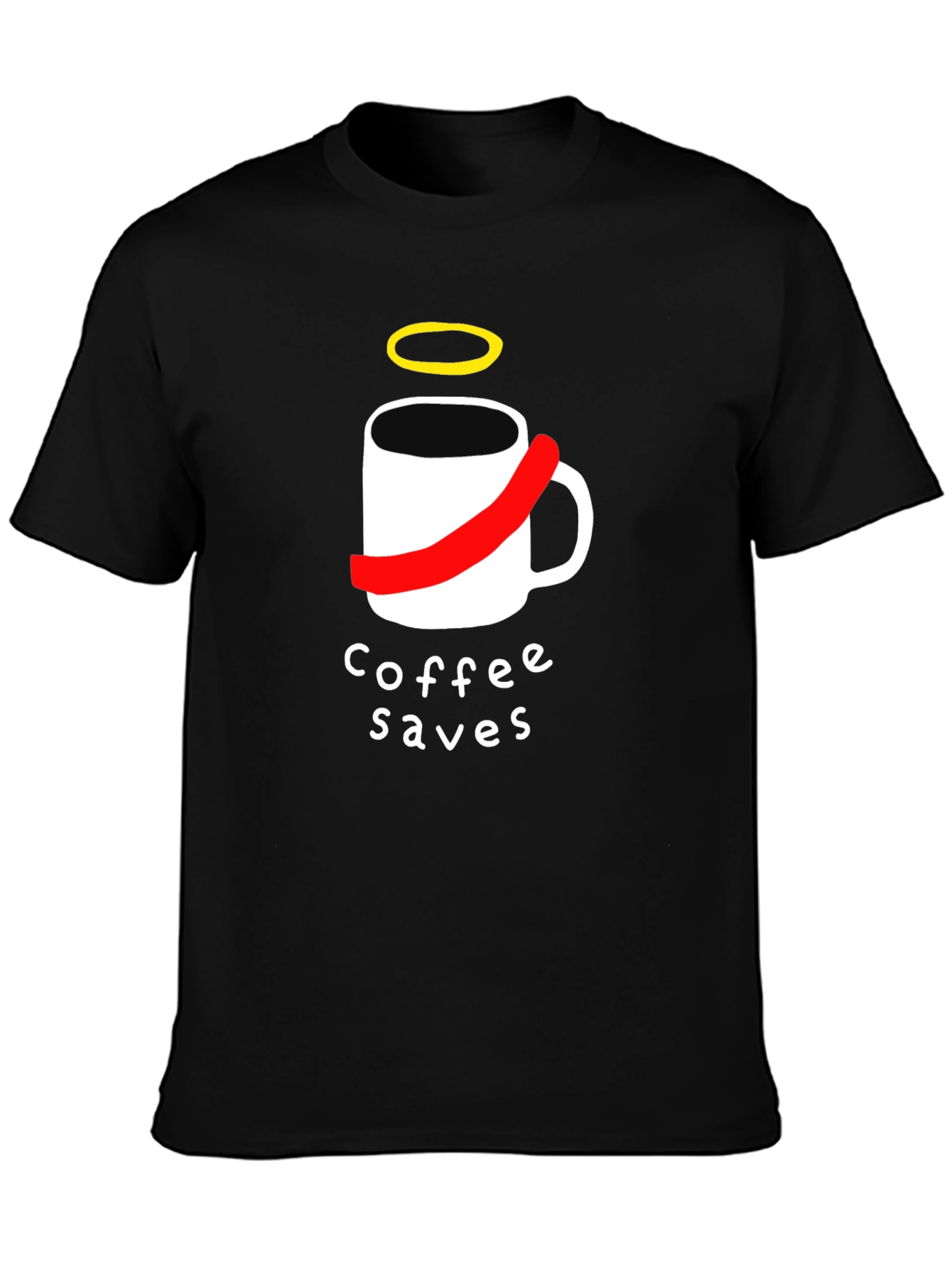 Coffee Saves T-Shirt - Funny Graphic Tee