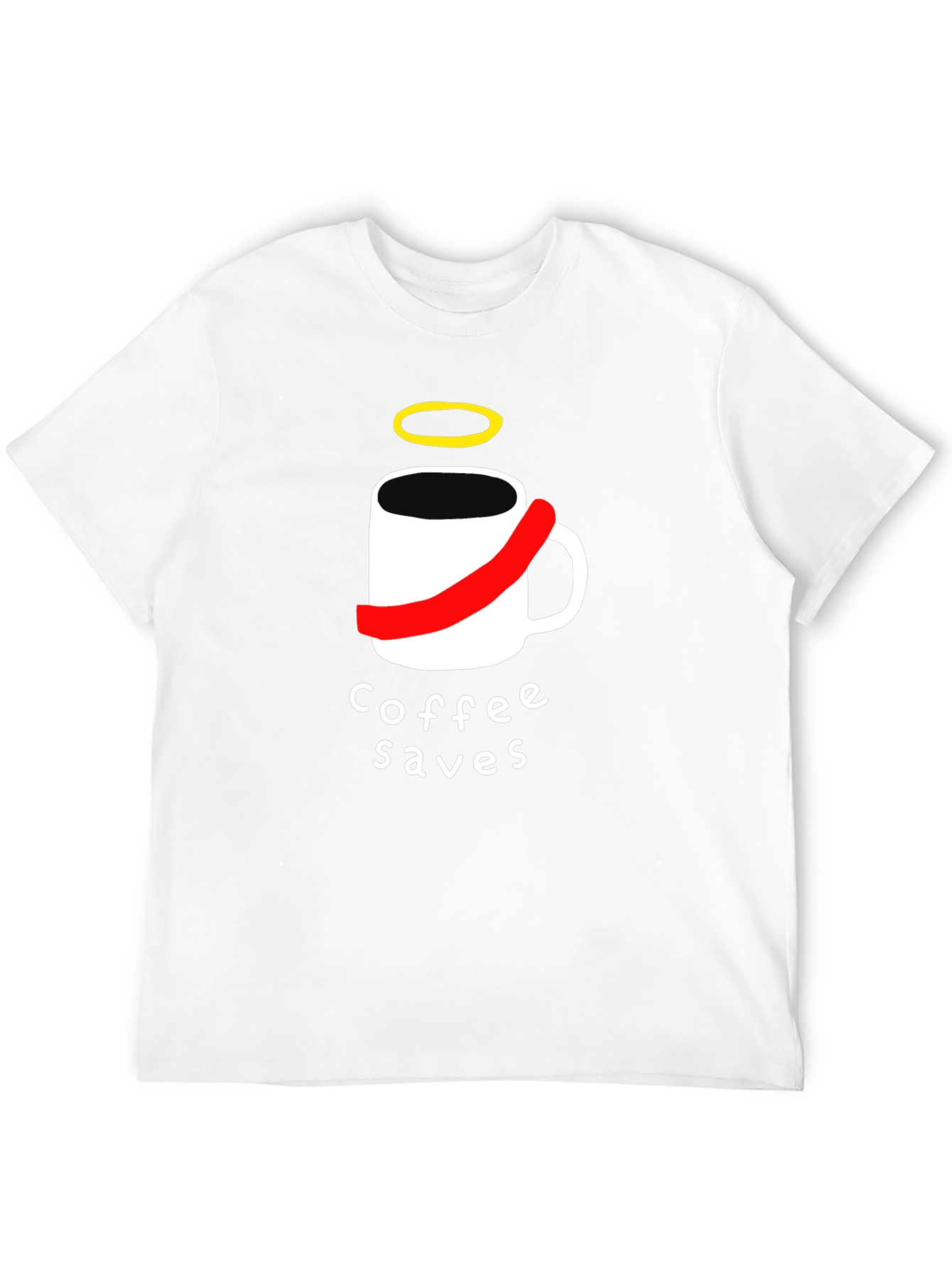 Coffee Saves T-Shirt - Funny Graphic Tee