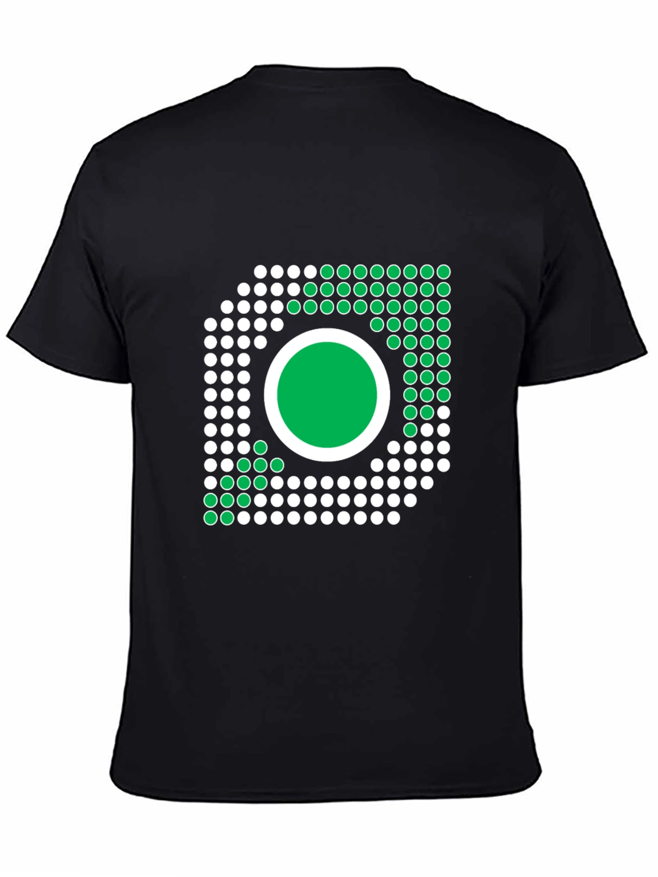Geometric Dot Design T-Shirt