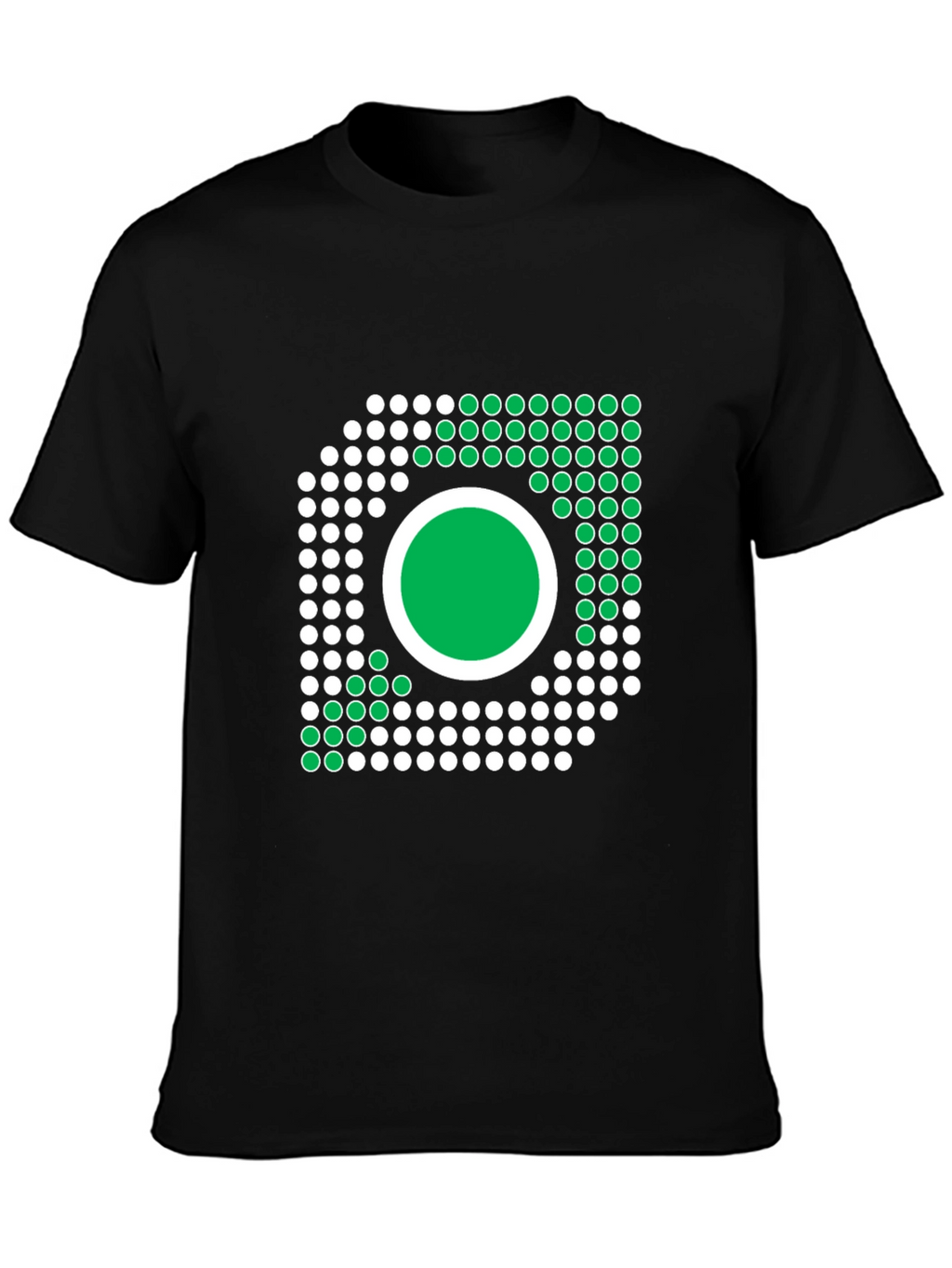 Geometric Dot Design T-Shirt