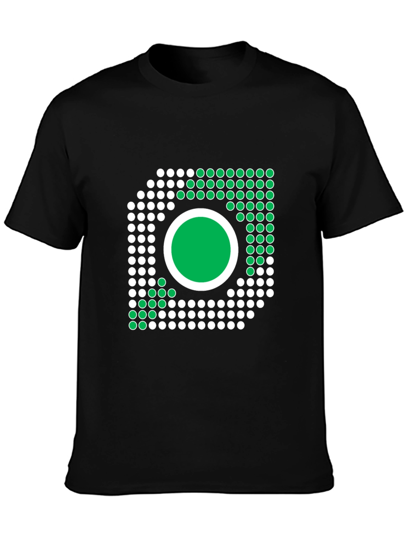 Geometric Dot Design T-Shirt