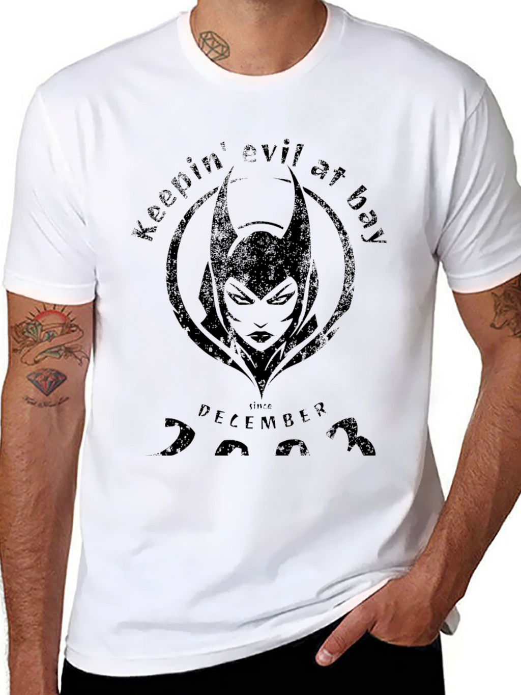 Keepin Evil At Bay Since December 2003 T-Shirt