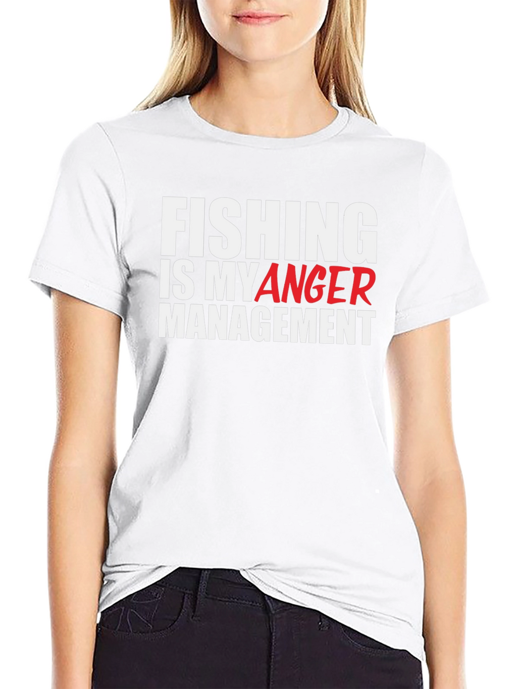 Fishing Is My Anger Management T-Shirt